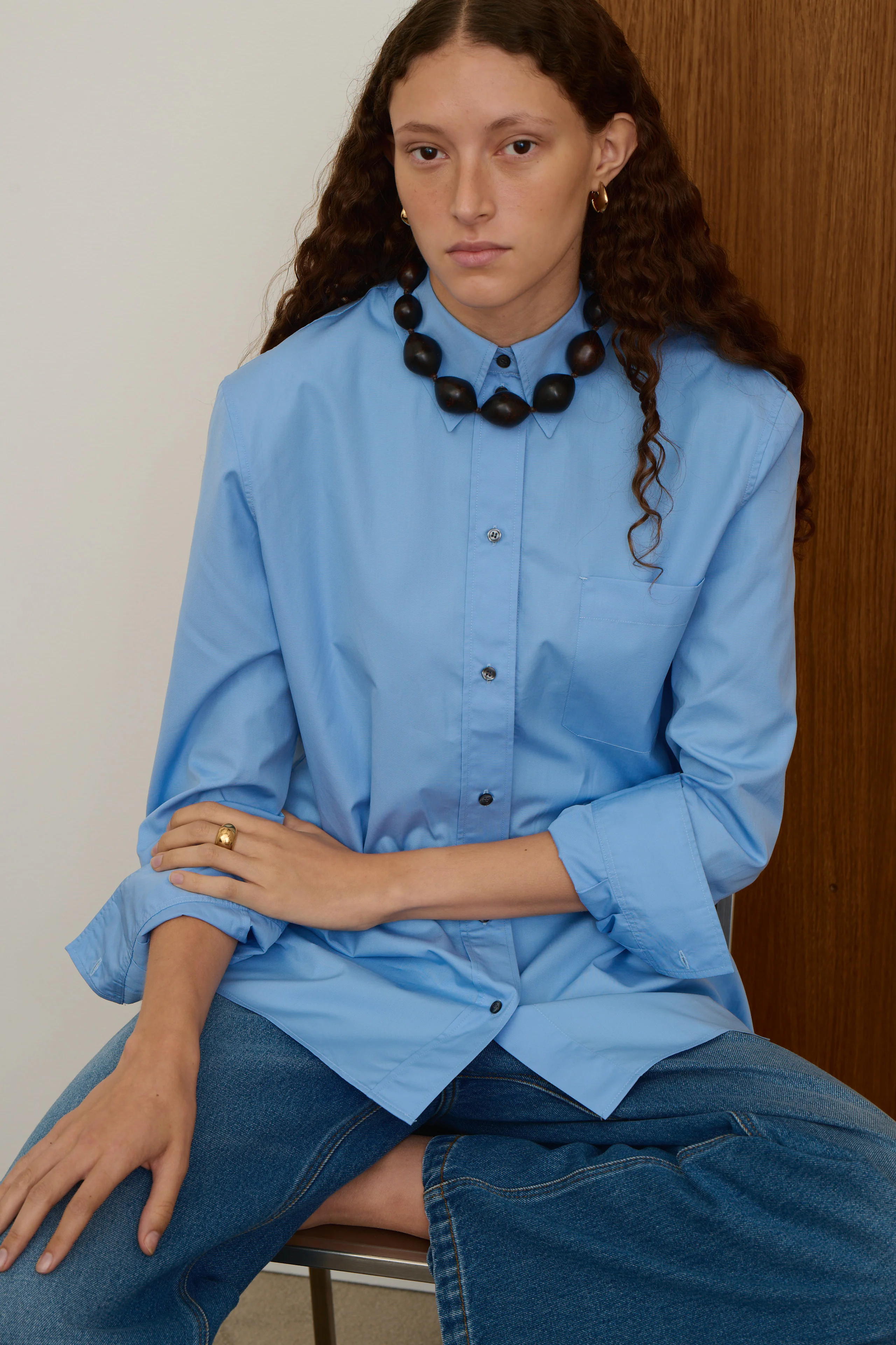 NECKLACE ZAMIA BROWN - Image 3