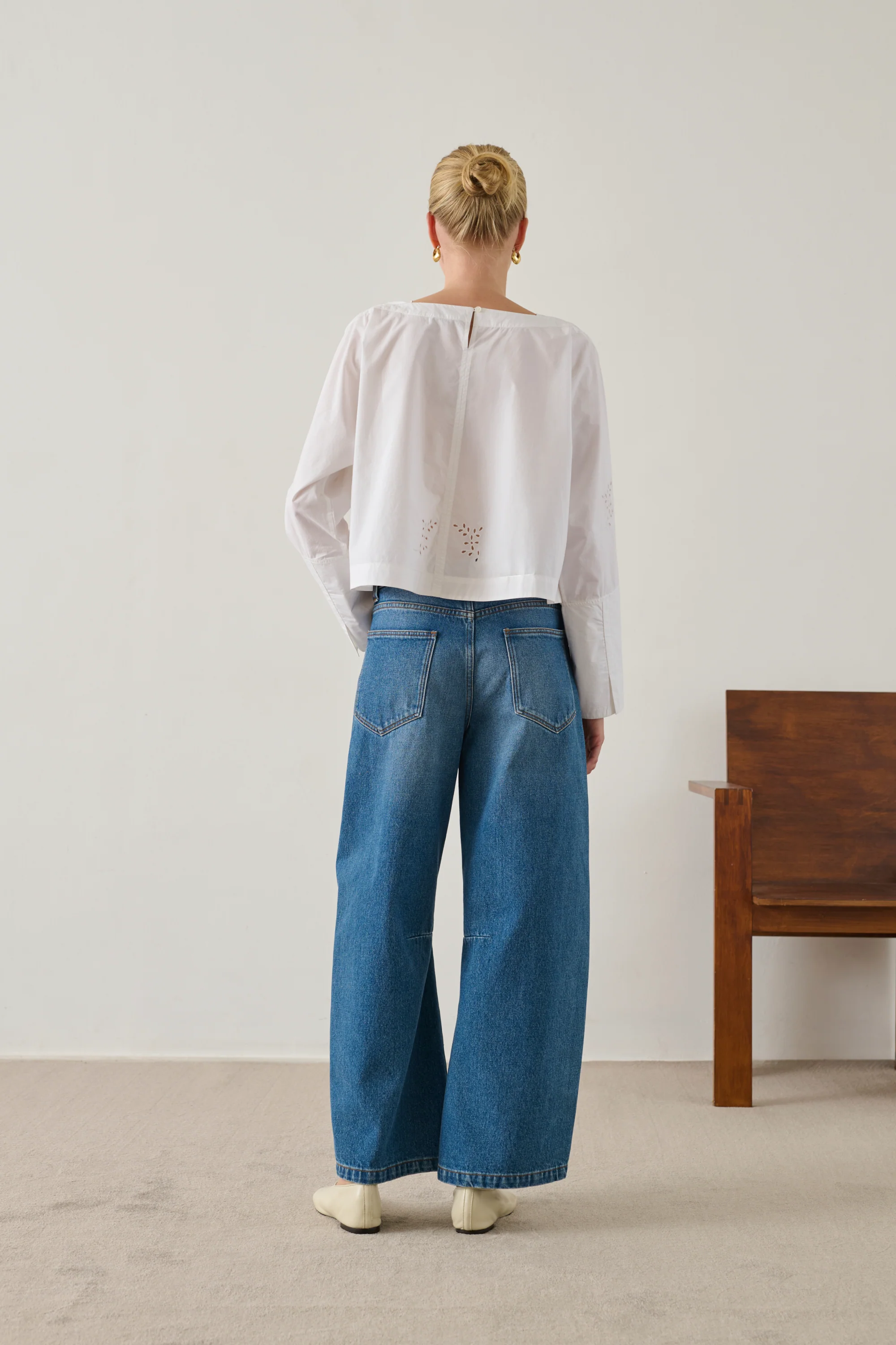 BLOUSE HANSEL WHITE - Image 3