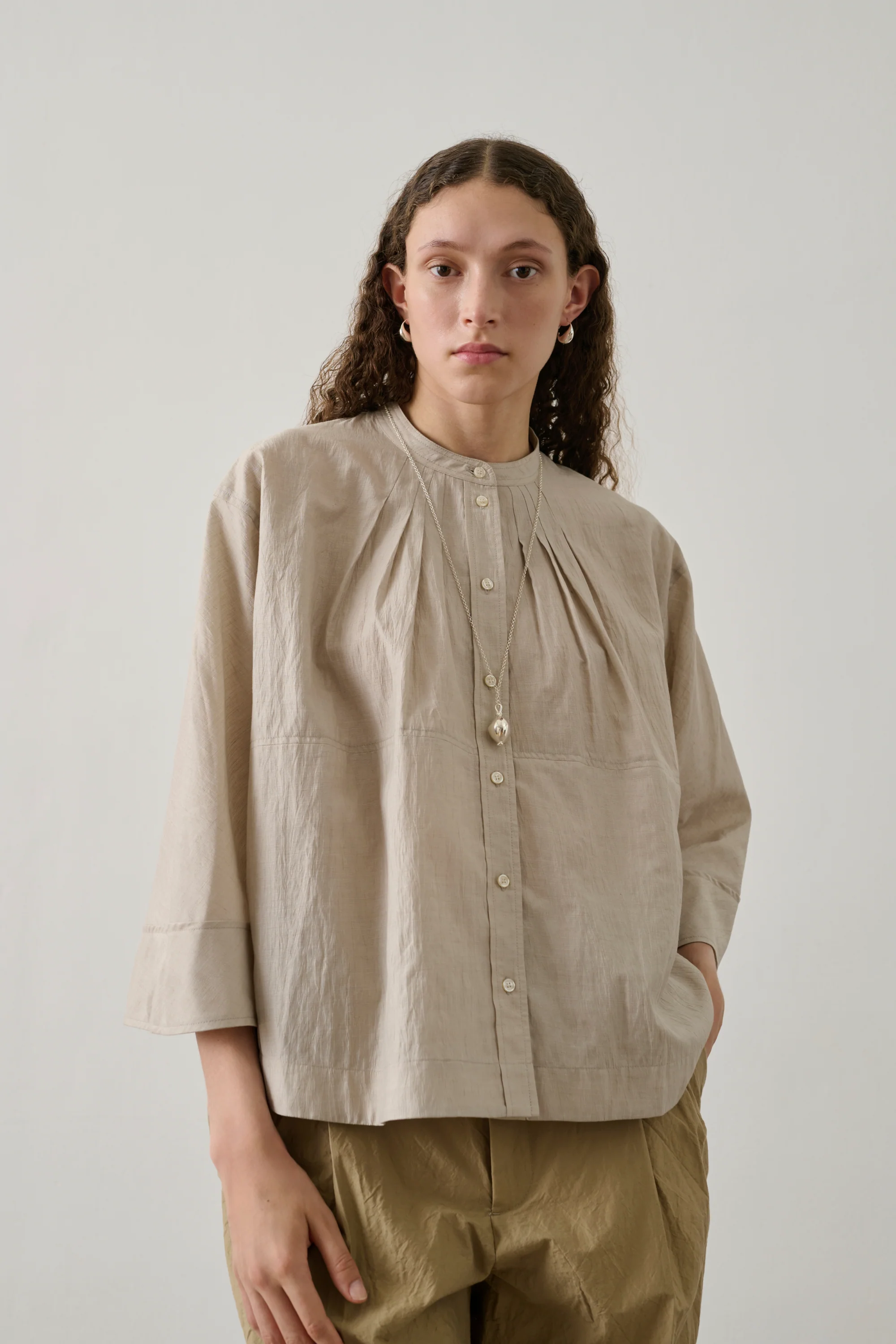 BLOUSE HENNIE BEIGE