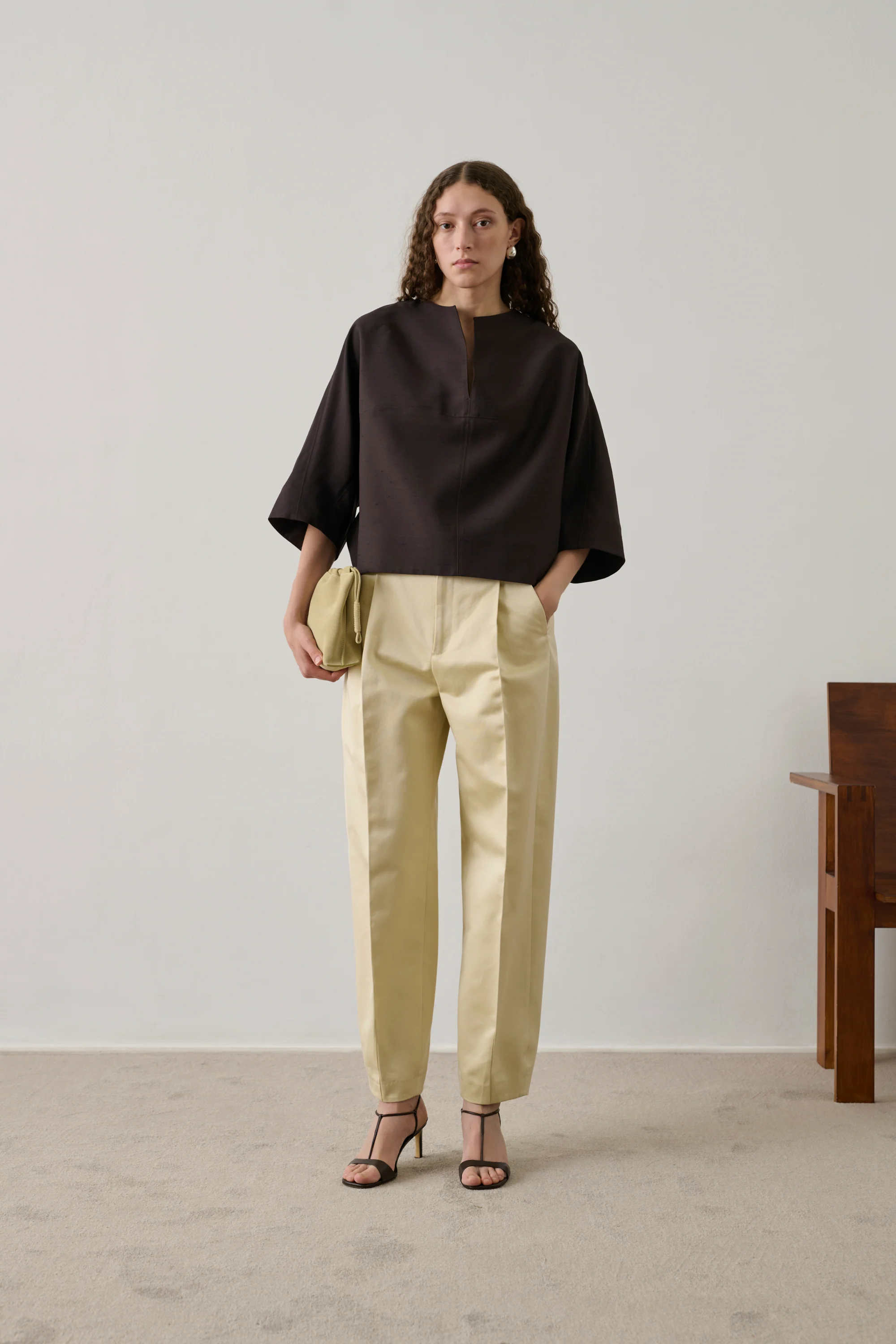 BLOUSE ILONA BROWN