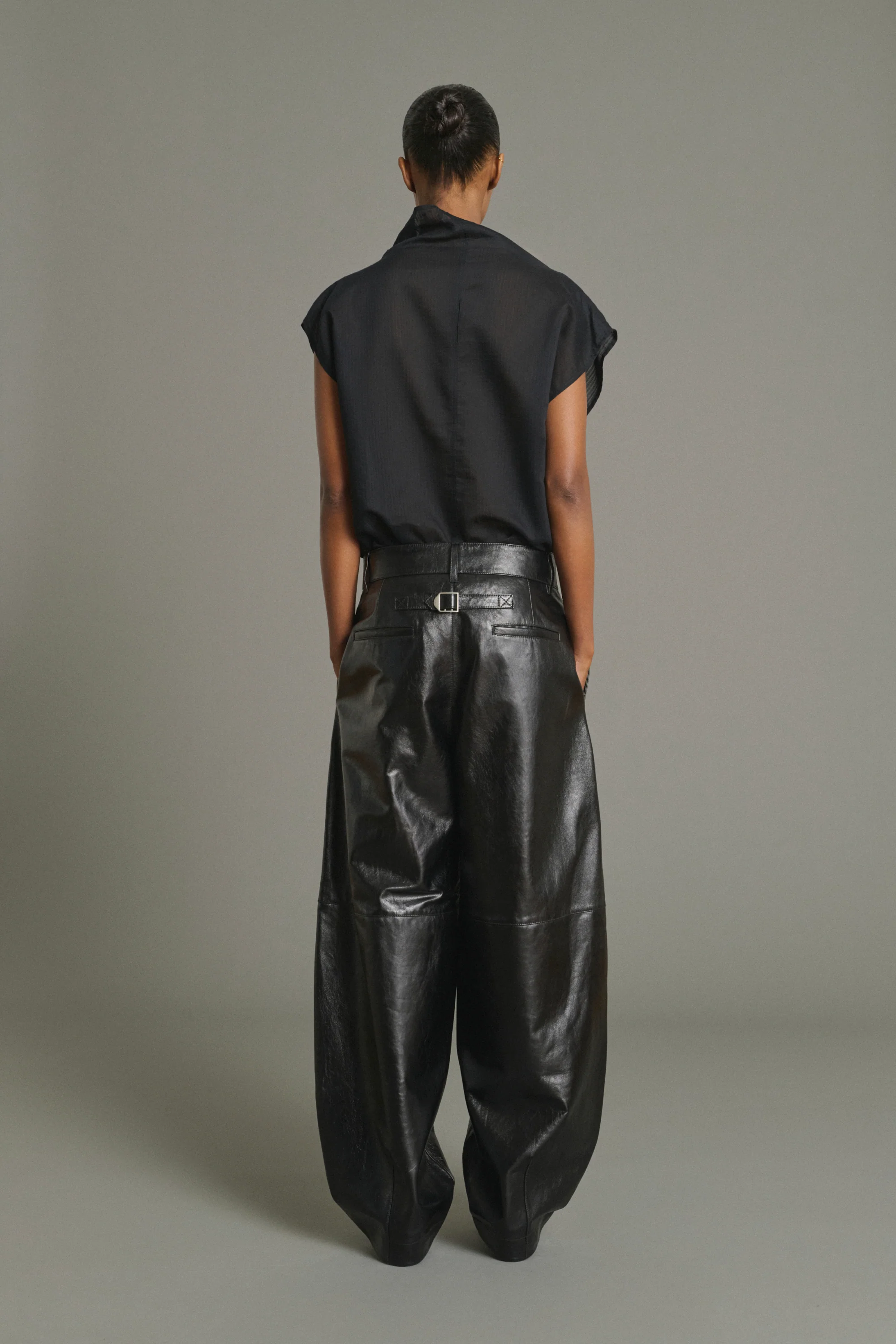 BLOUSE IZUMI BLACK - Image 2