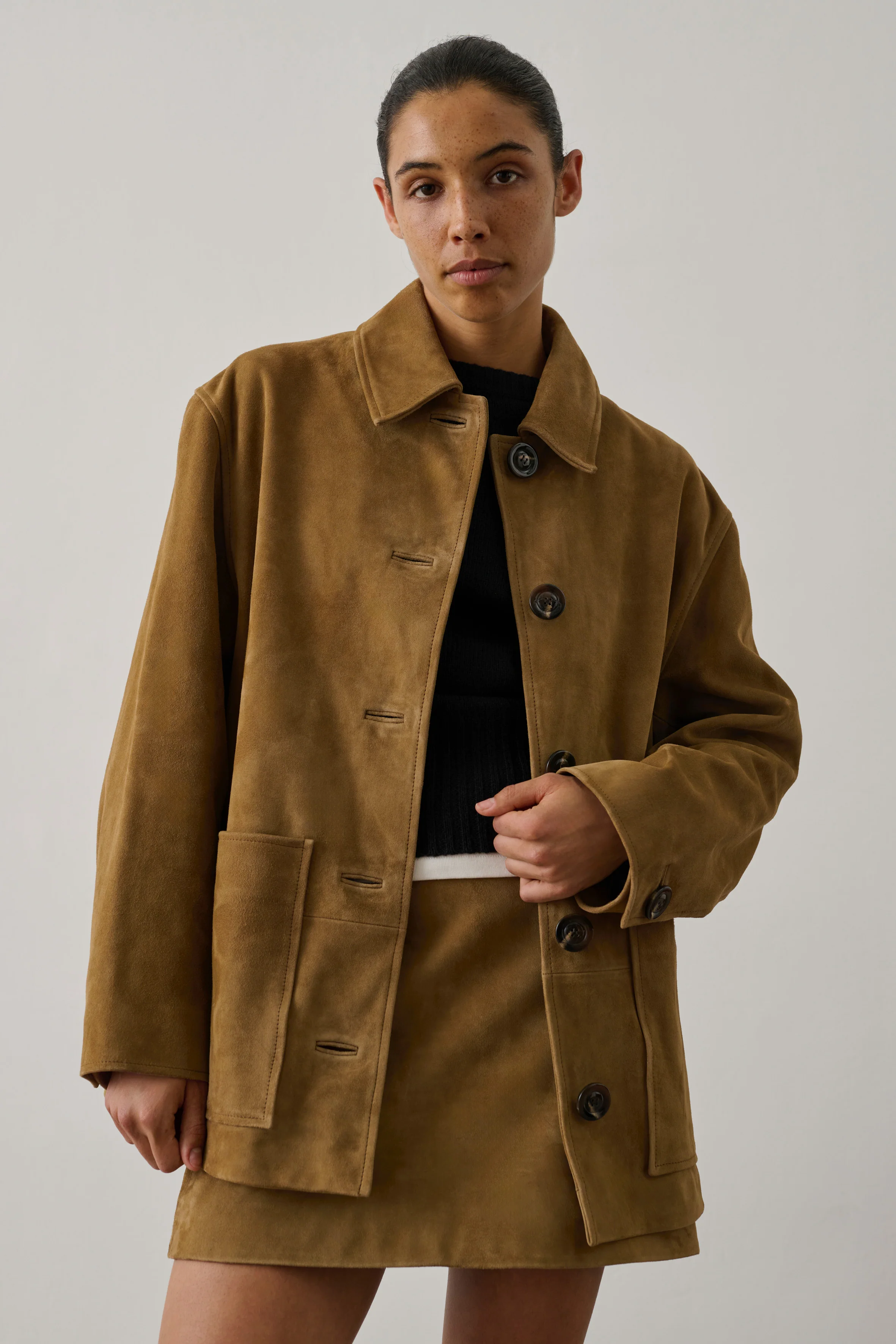 VINCENZO BROWN JACKET - Image 4