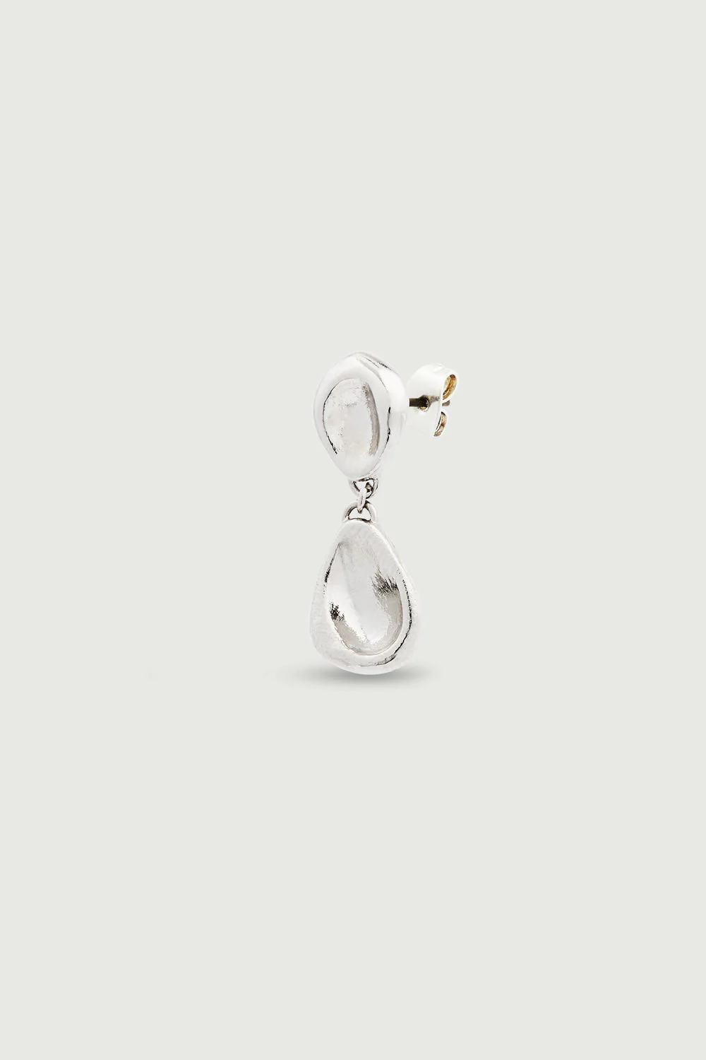 SILVER STUD EARRING - Image 2