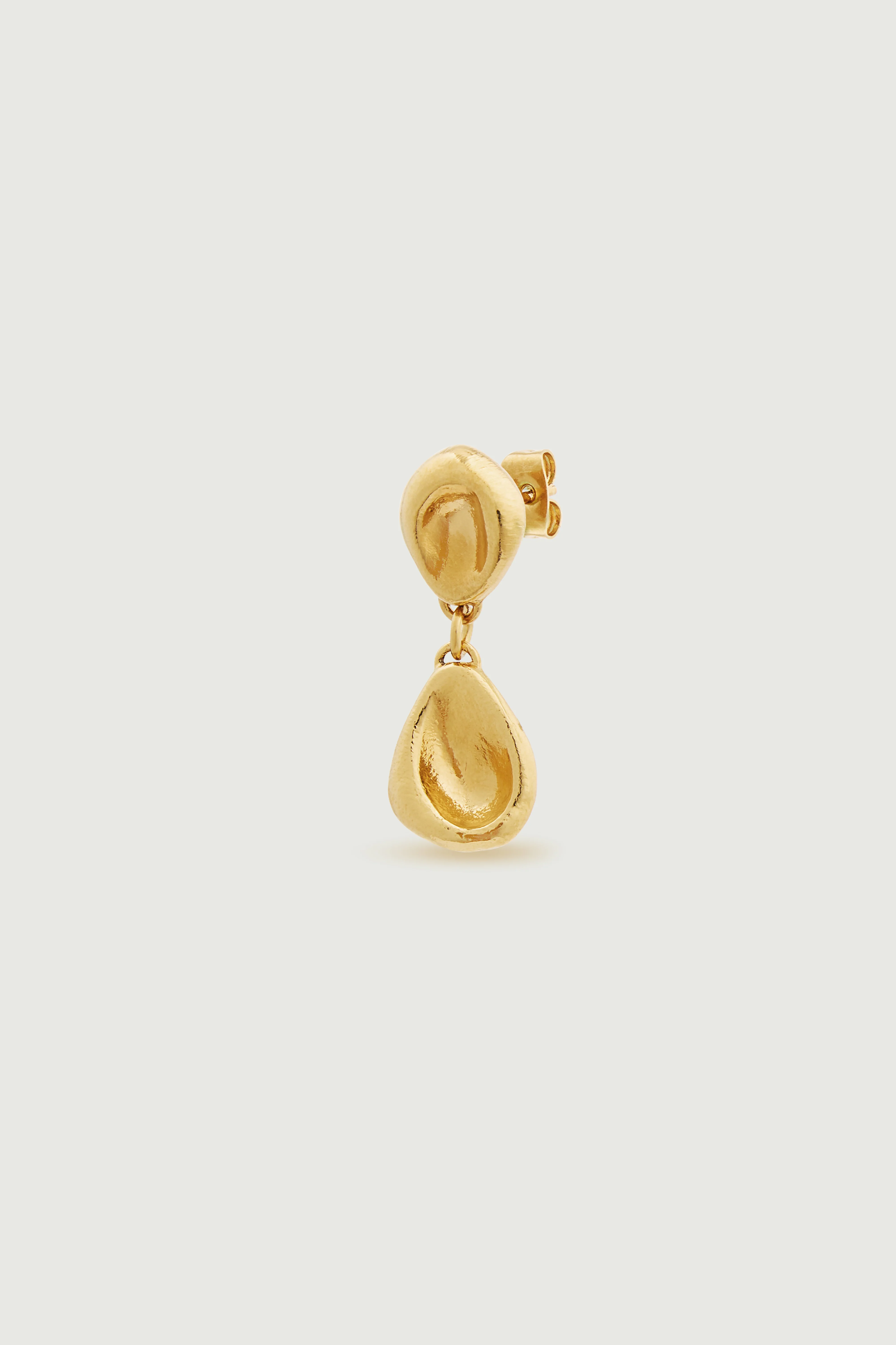 GOLD STUD EARRING - Image 2