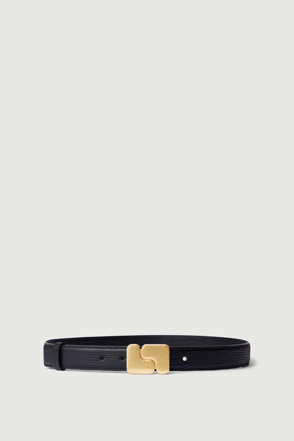 BELT NINON BLACK LIZARD