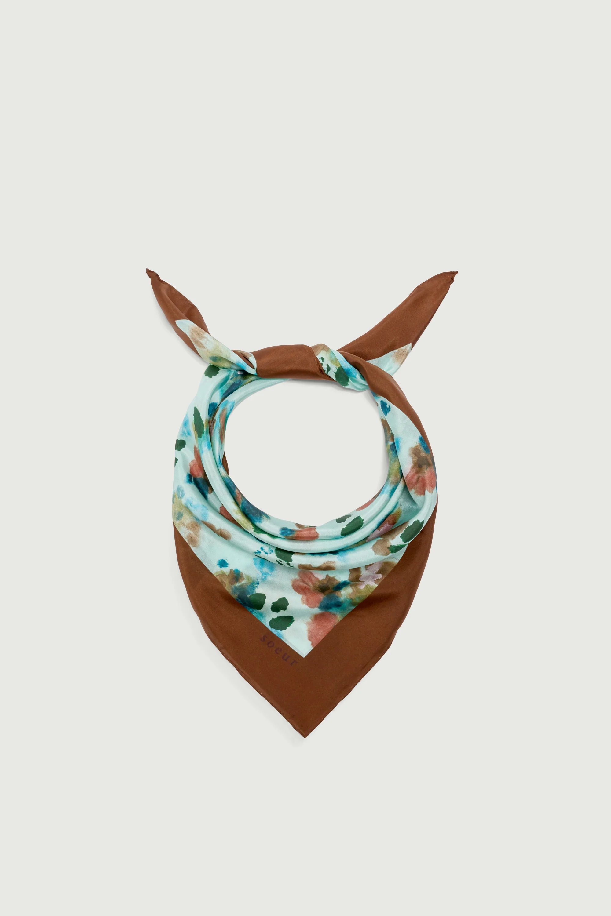 SCARF CAPUCINE BLUE - Image 2