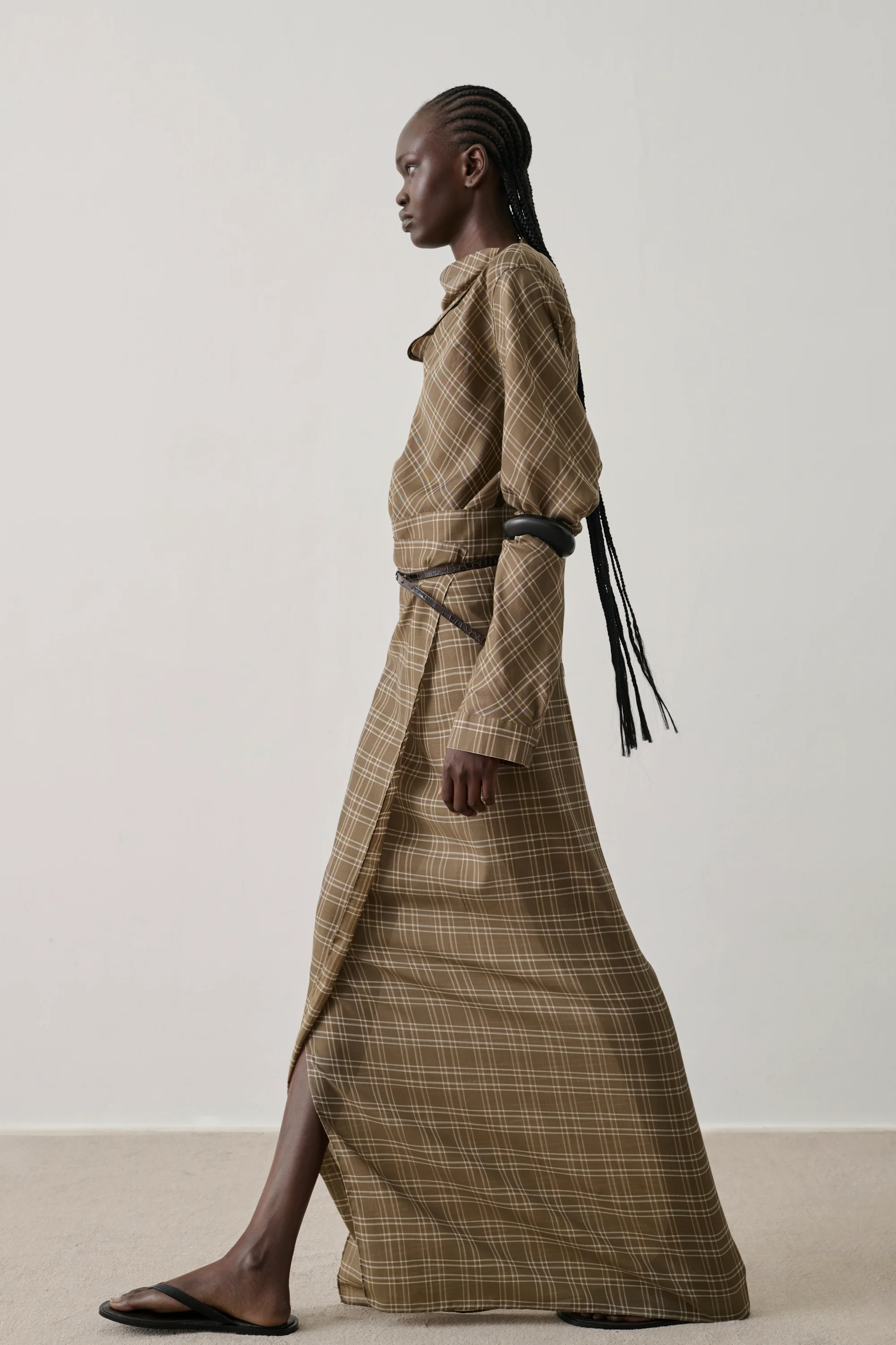 SCARF SKY BROWN - Image 2