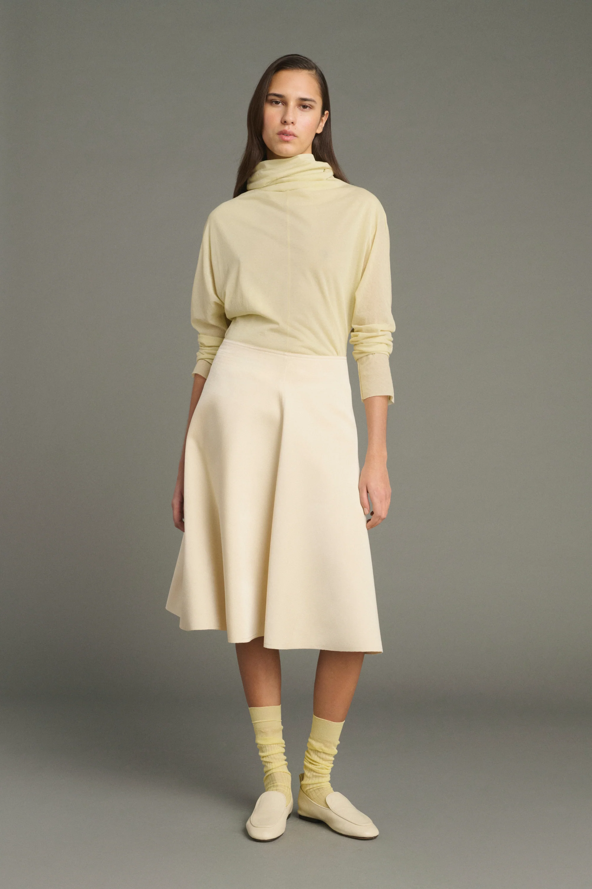 SKIRT KELYA BEIGE - Image 3