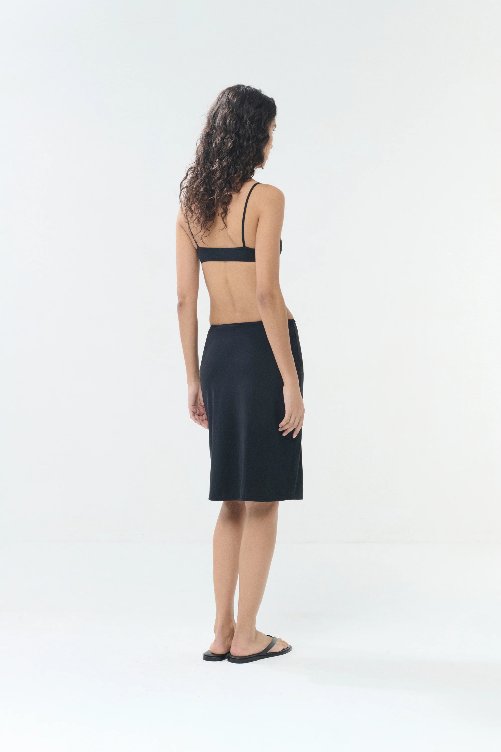 SKIRT LA GONNA TUBINO BLACK - Image 5