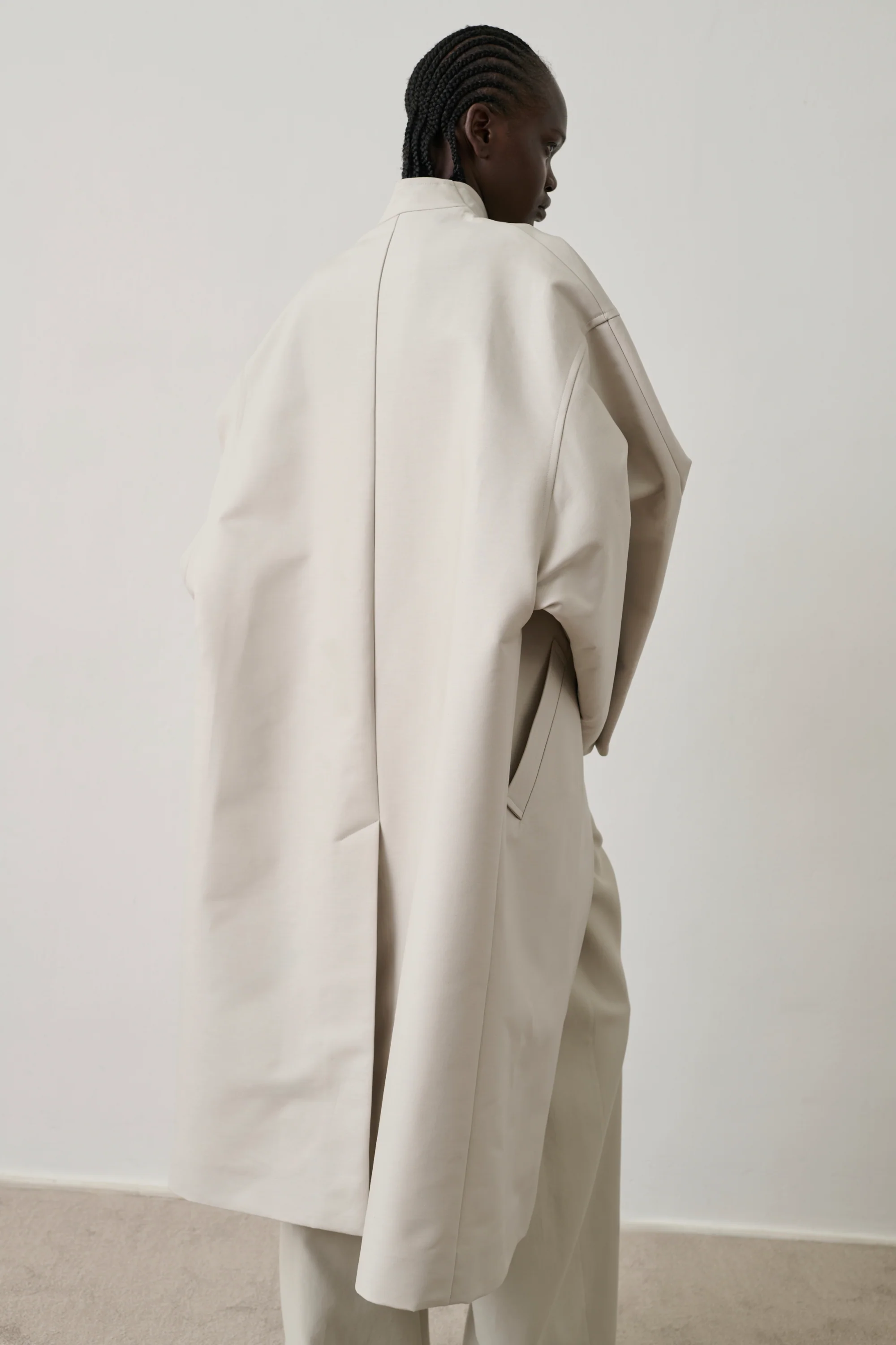 COAT HYACINTHE GREY - Image 5