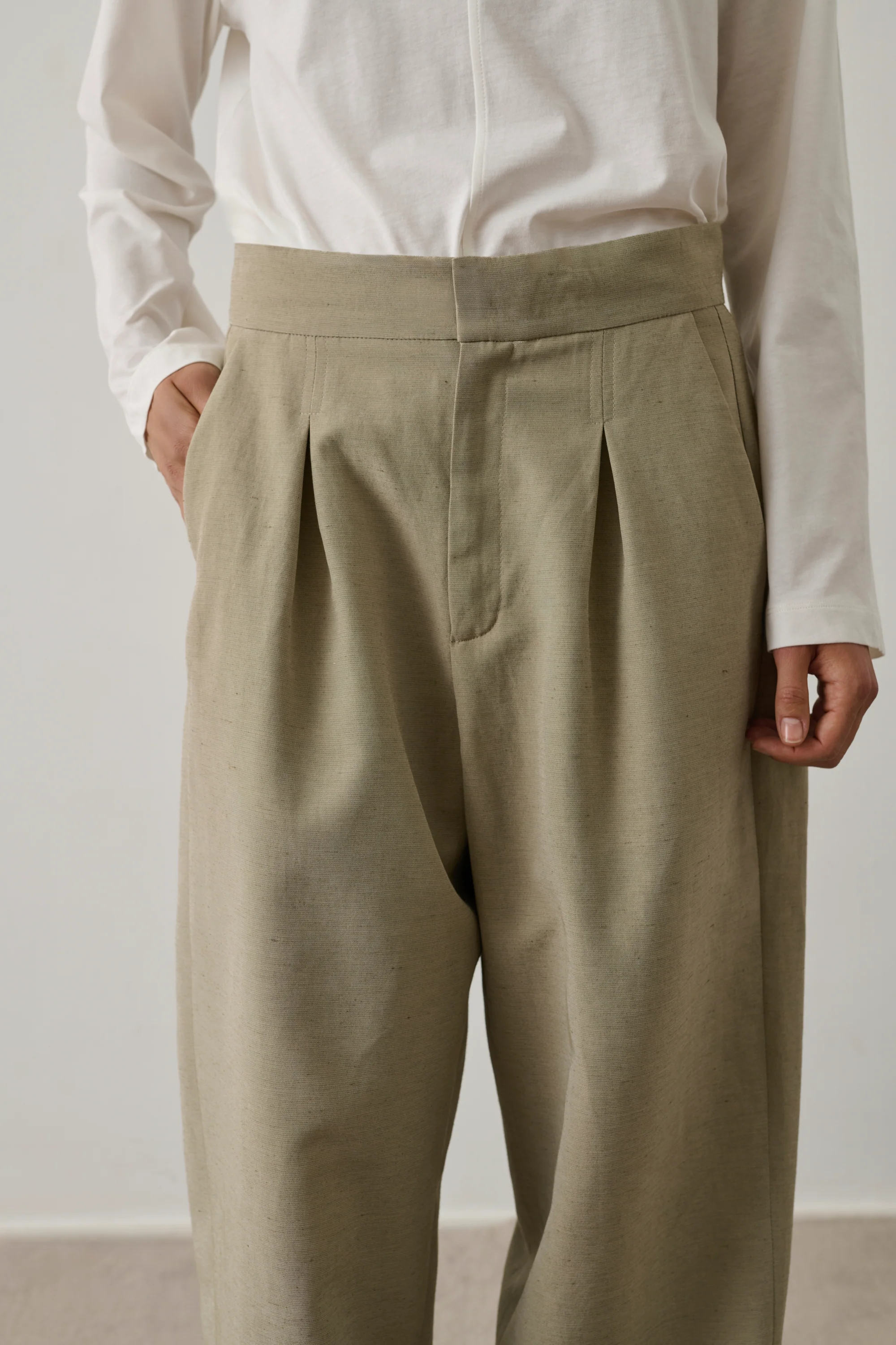 TROUSERS BAPTISTE BEIGE - Image 5