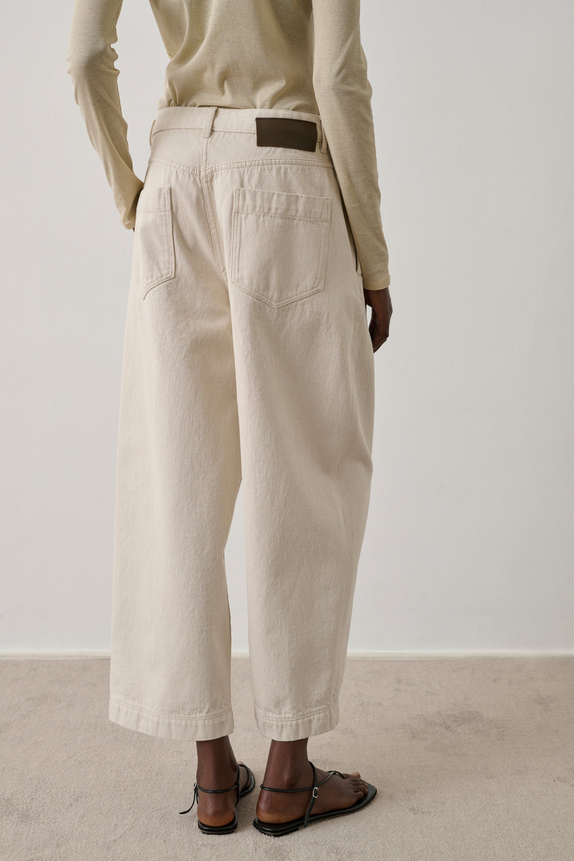TROUSERS CLOVIS WHITE - Image 4