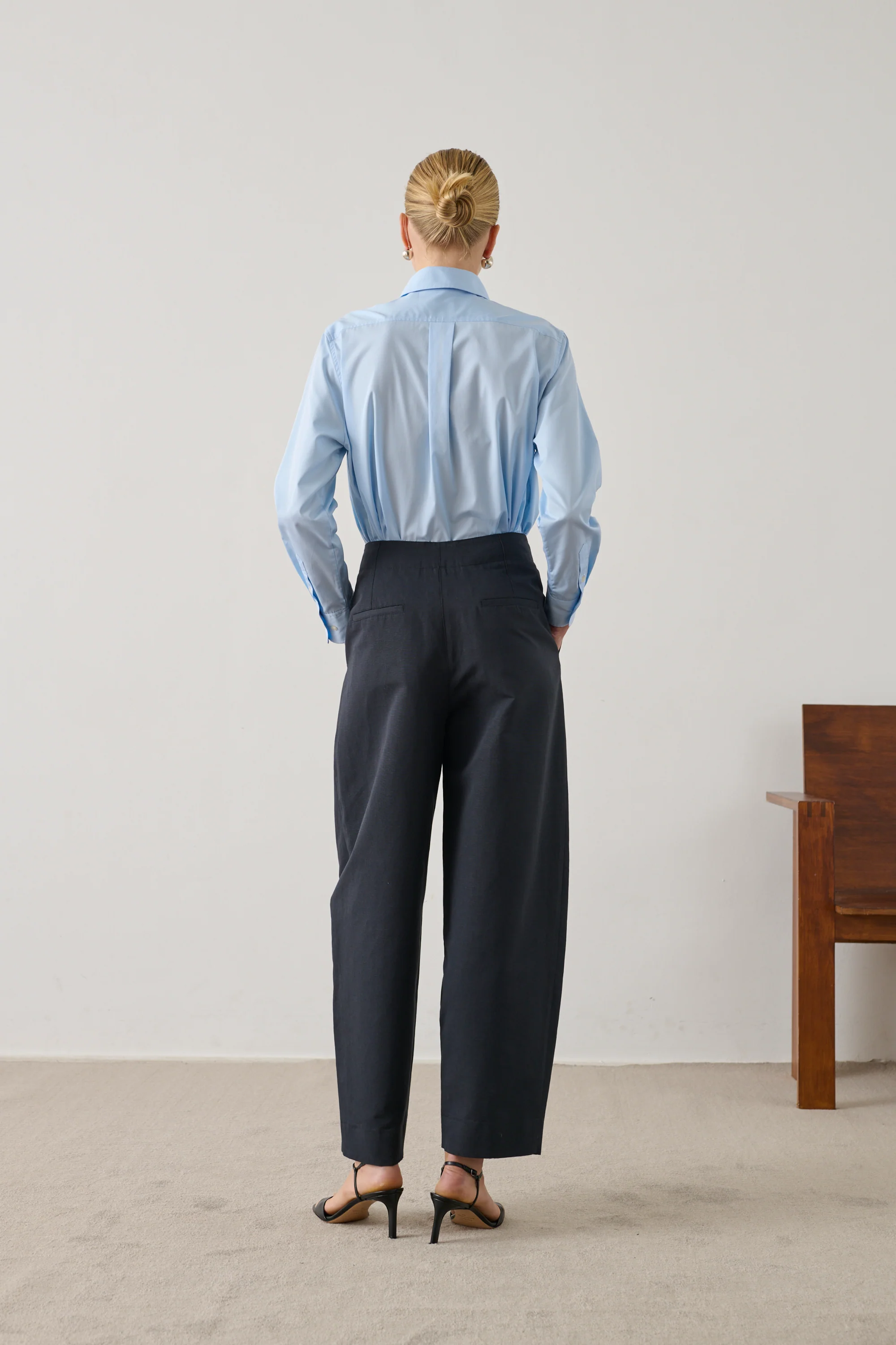 TROUSERS DALEY BLACK - Image 3