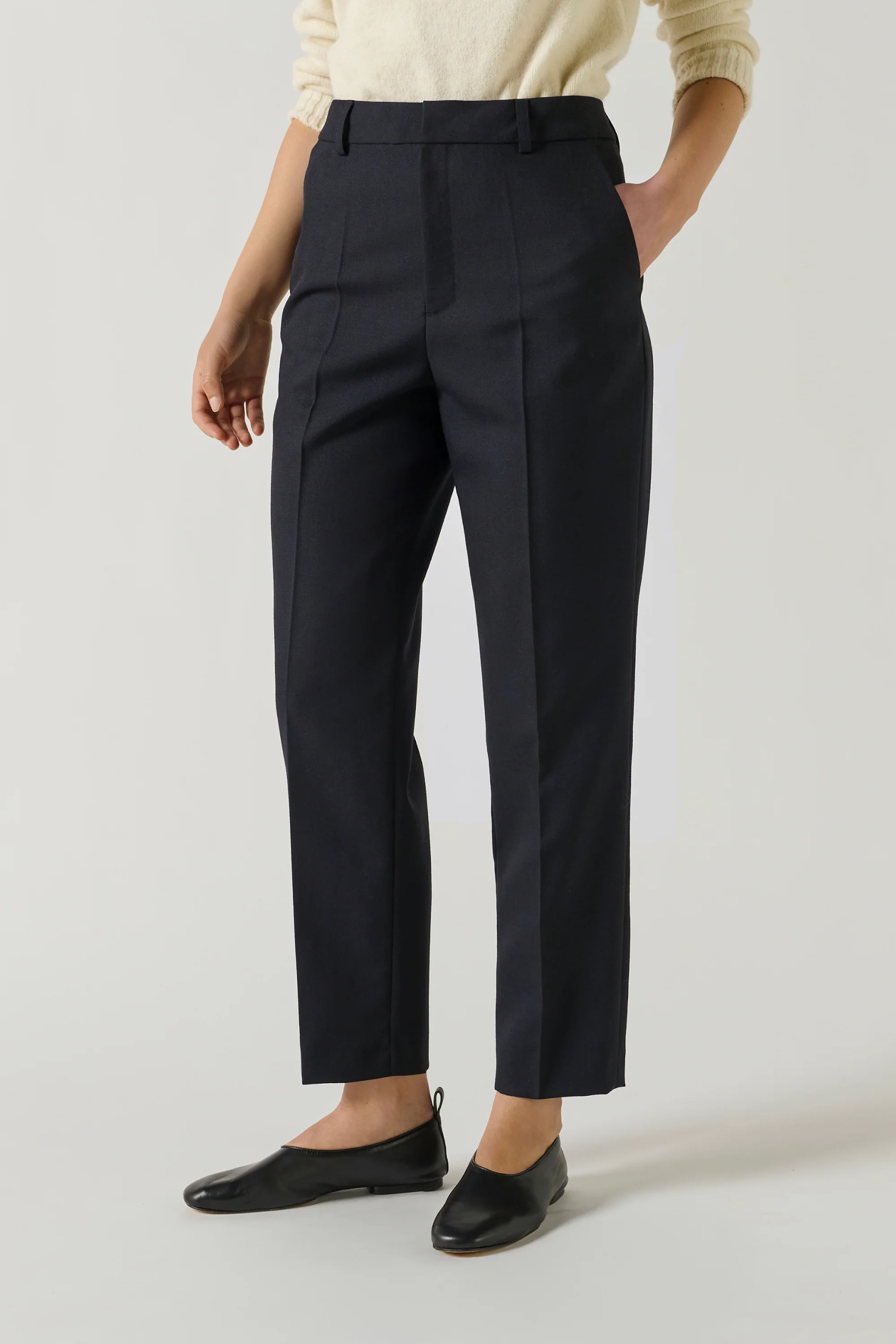 TROUSERS GABRIEL NAVY - Image 2