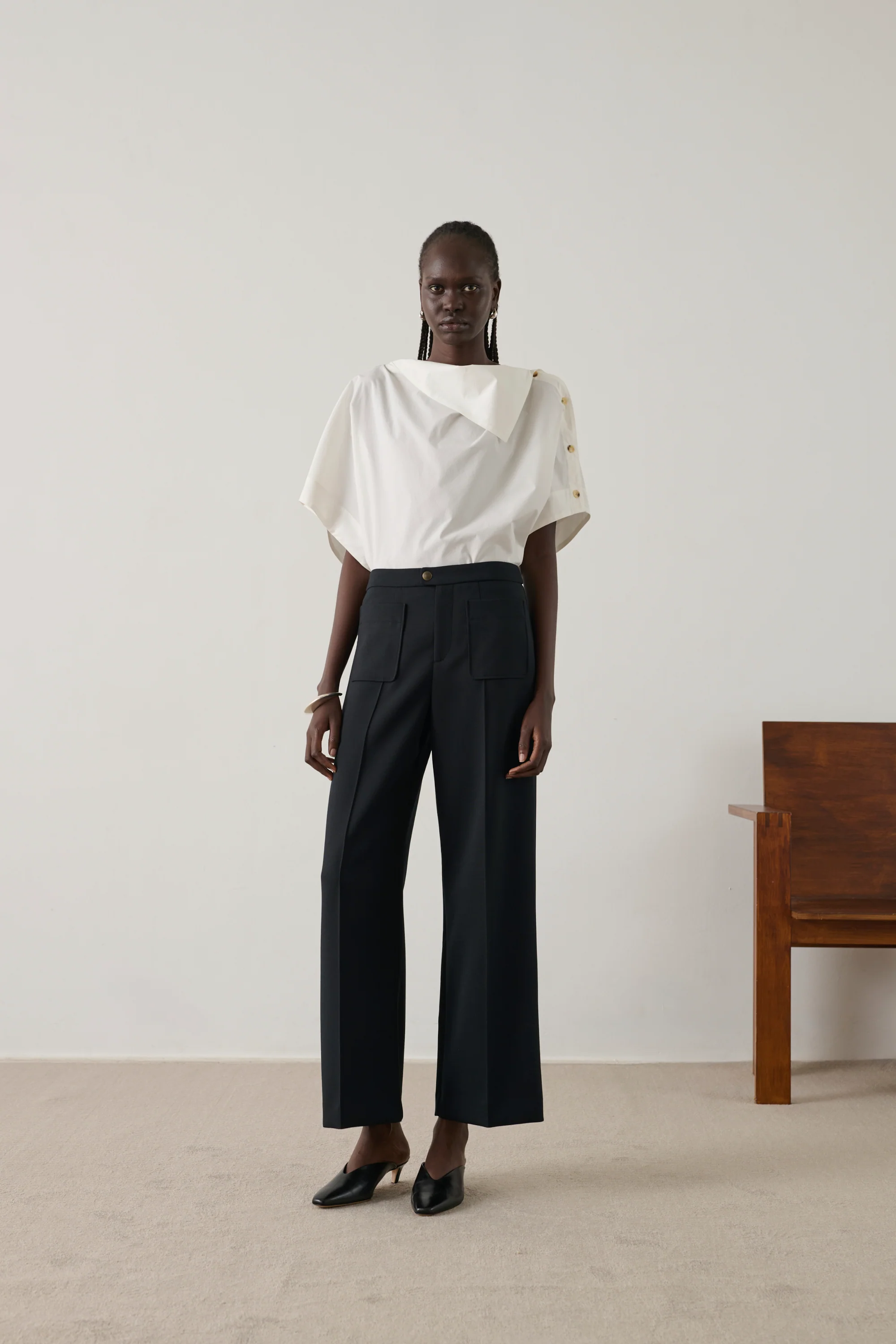 TROUSERS HARRY BLACK - Image 5