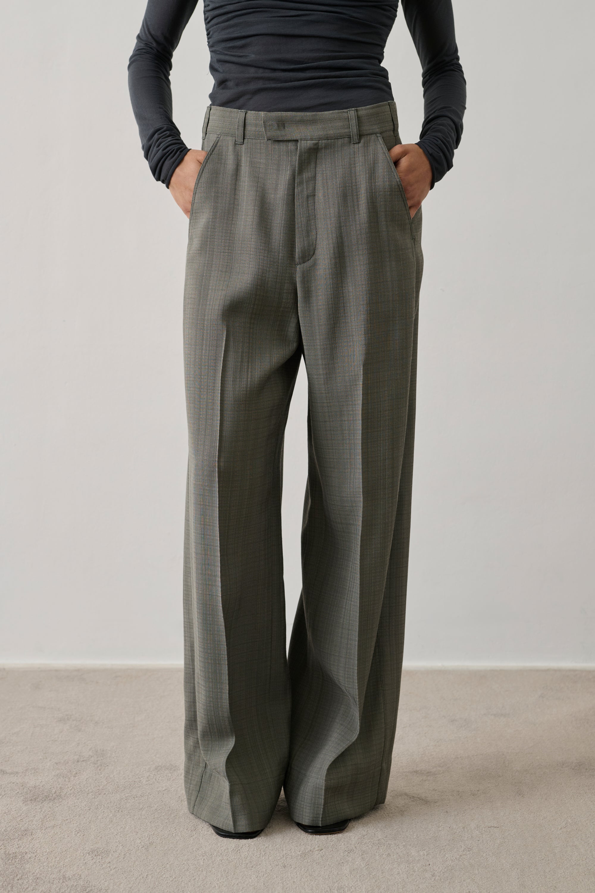 TROUSERS HIPPOLYTE GREY - Image 3