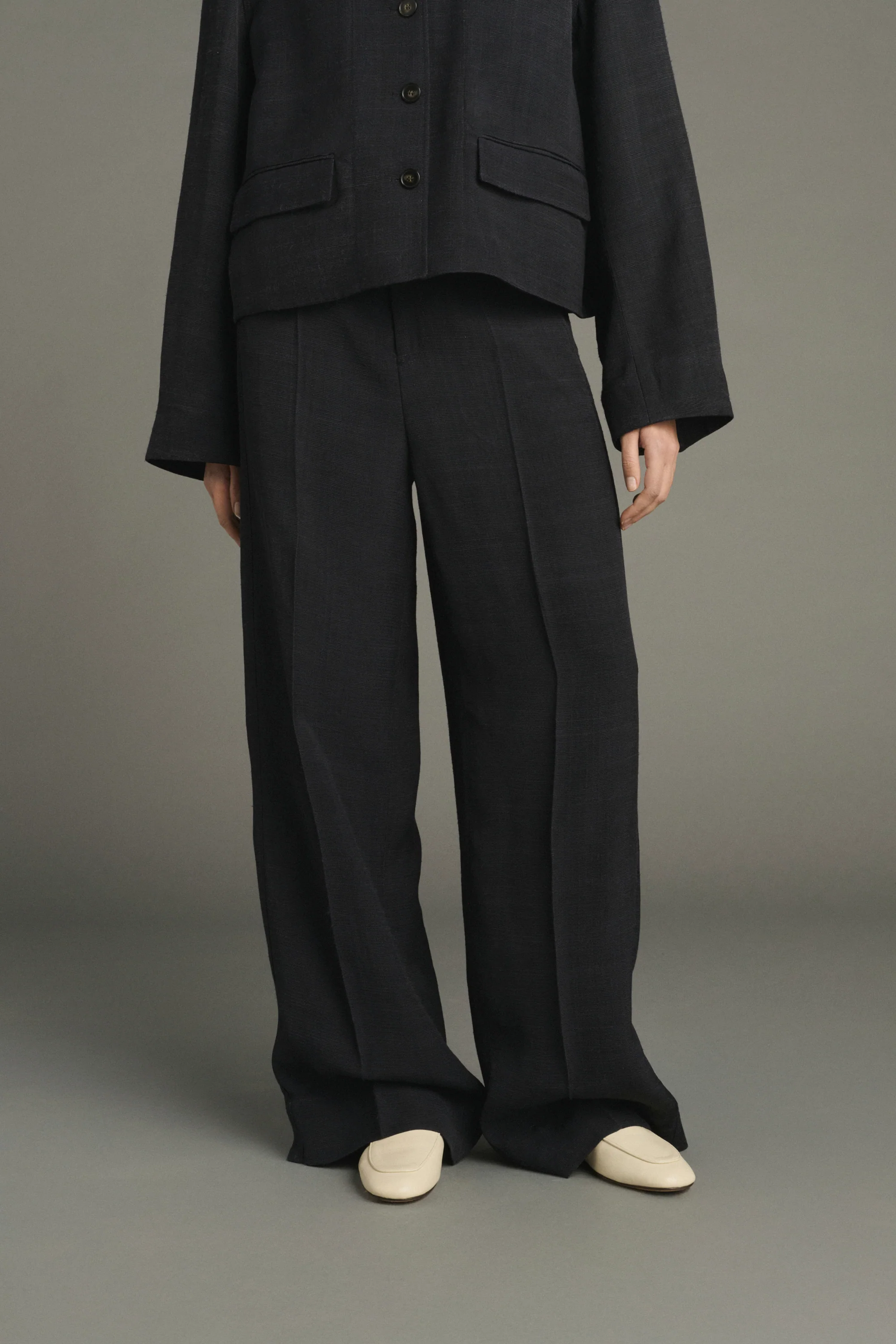 TROUSERS HIPPOLYTE BLACK - Image 3