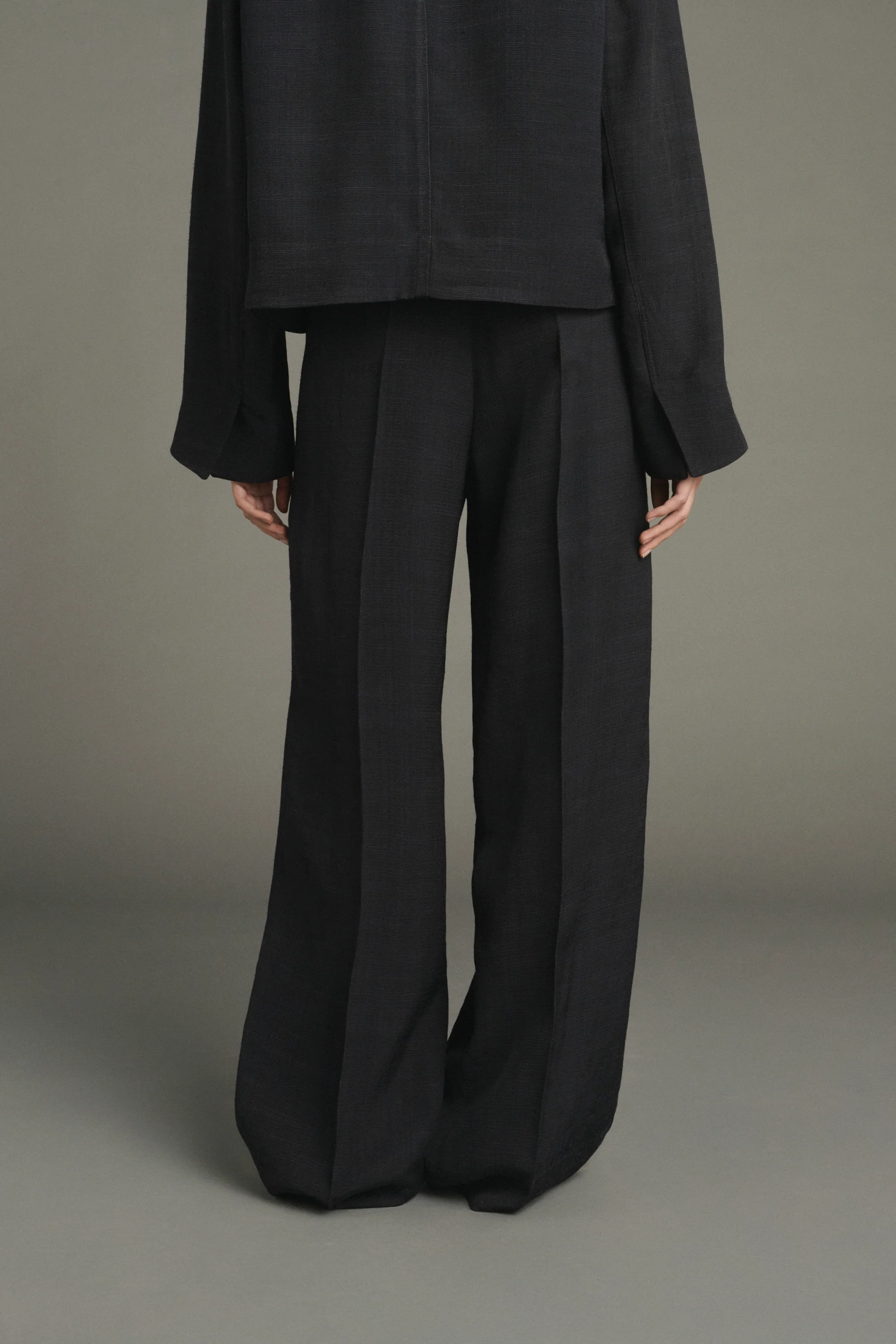 TROUSERS HIPPOLYTE BLACK - Image 4