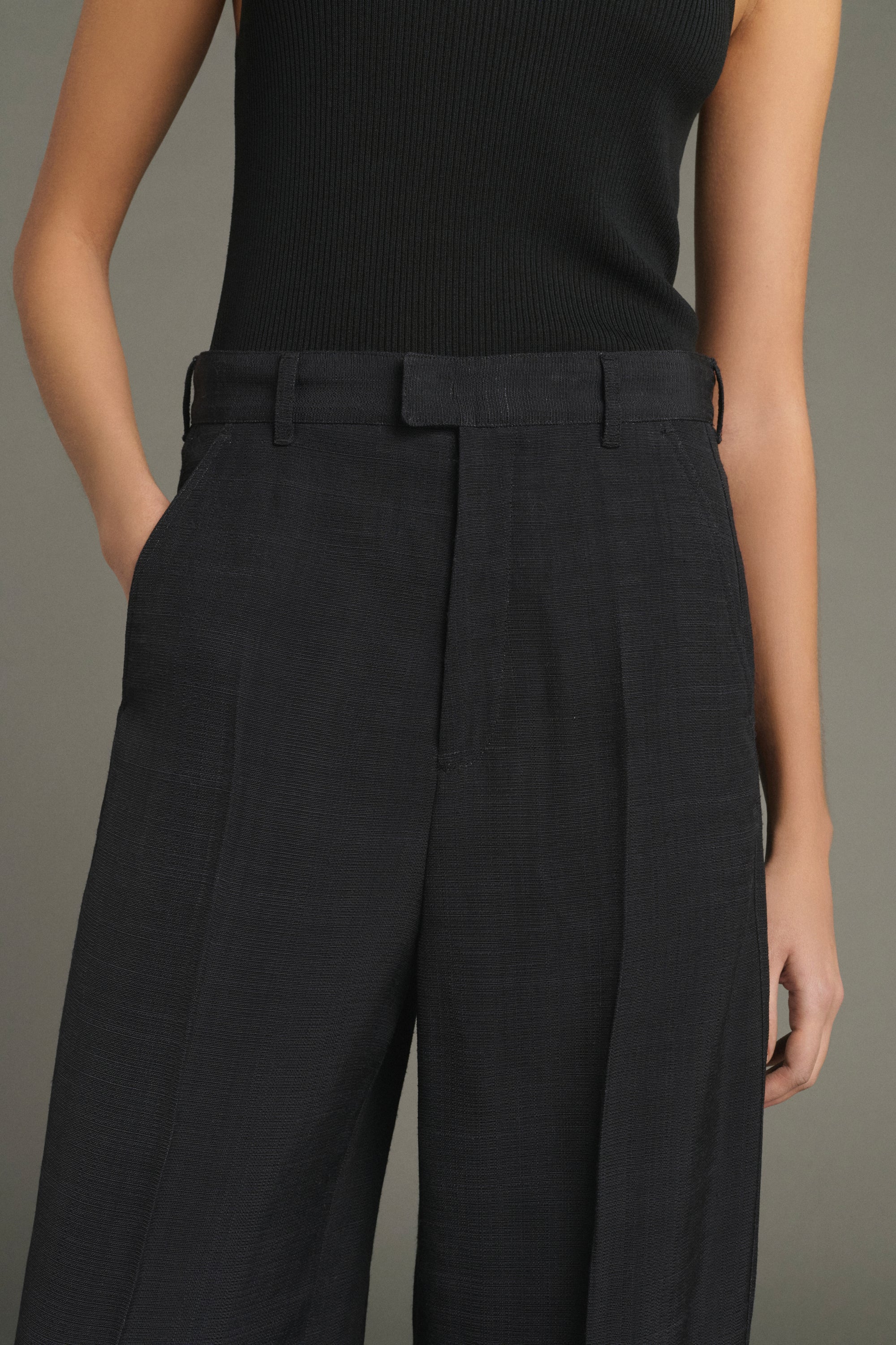 TROUSERS HIPPOLYTE BLACK - Image 5