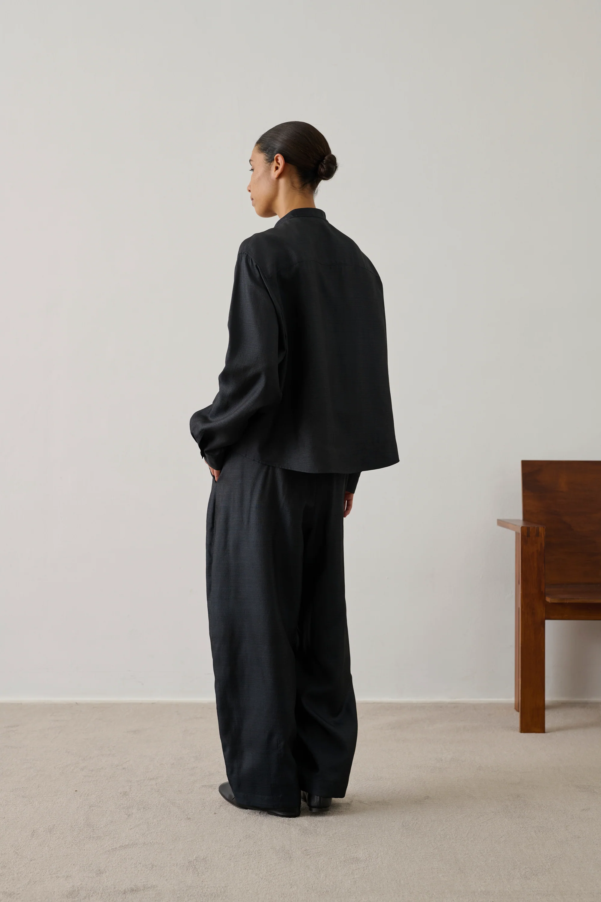 VERNON TROUSERS BLACK - Image 2