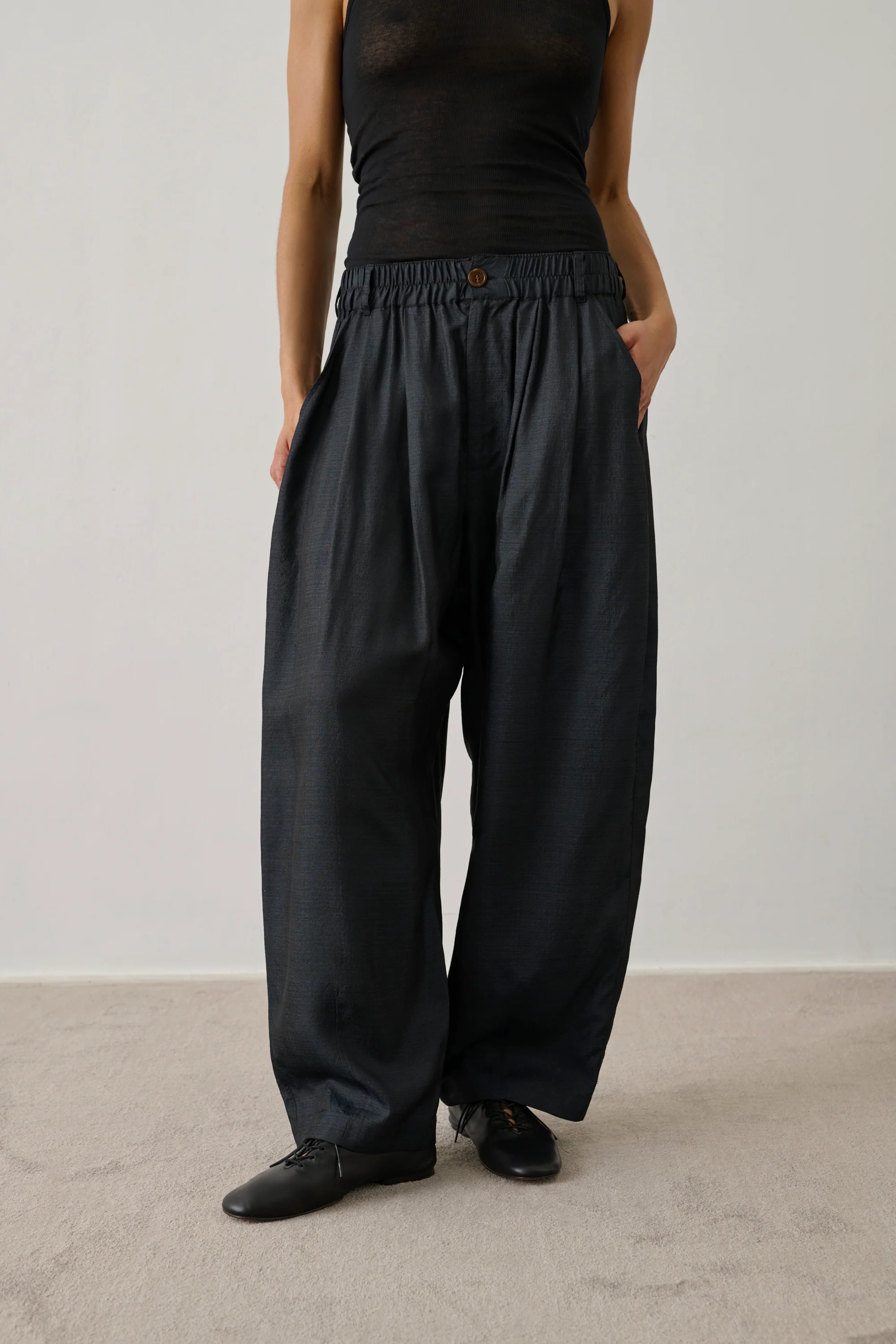 VERNON TROUSERS BLACK - Image 3