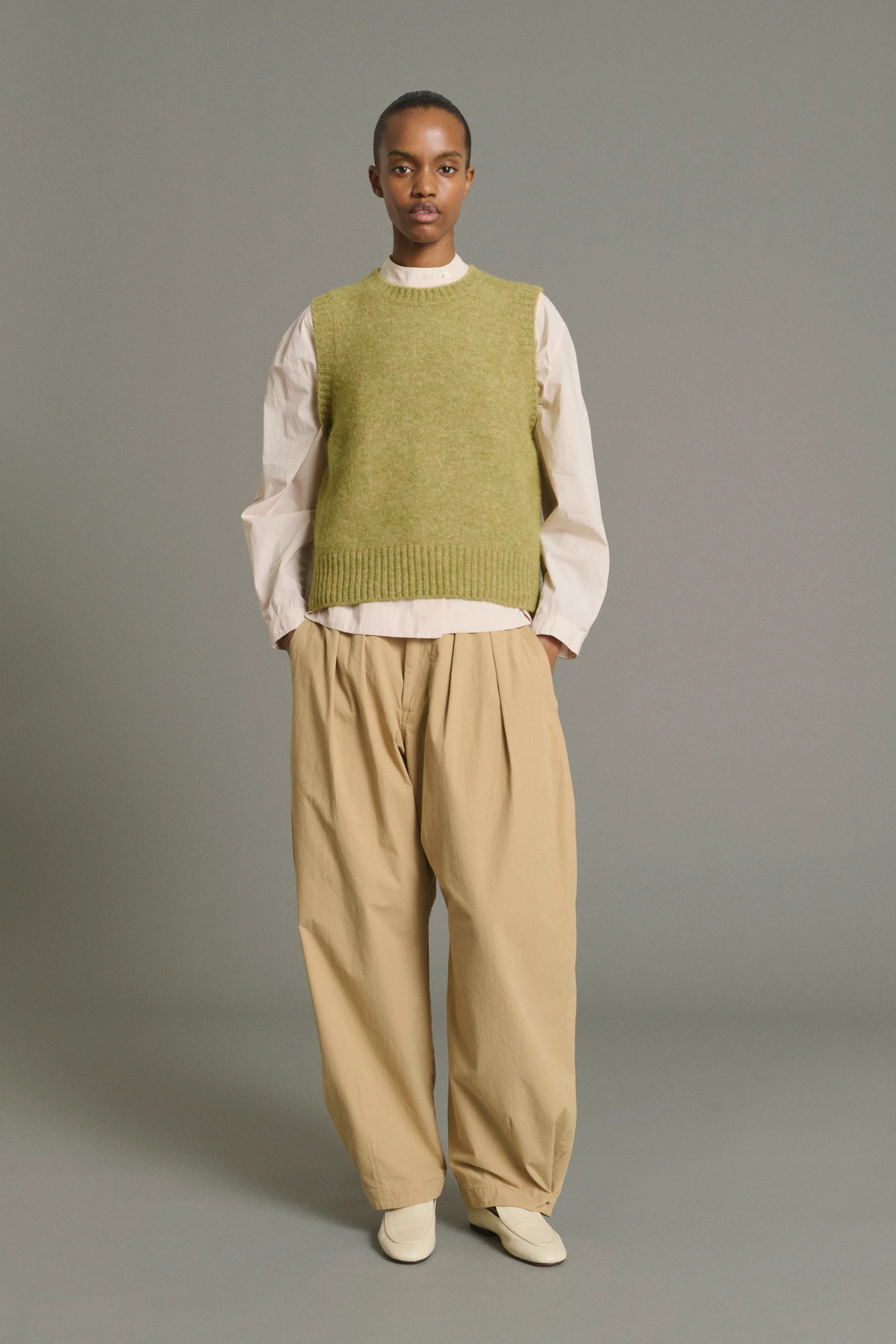 PULLOVER NAMASTE GREEN