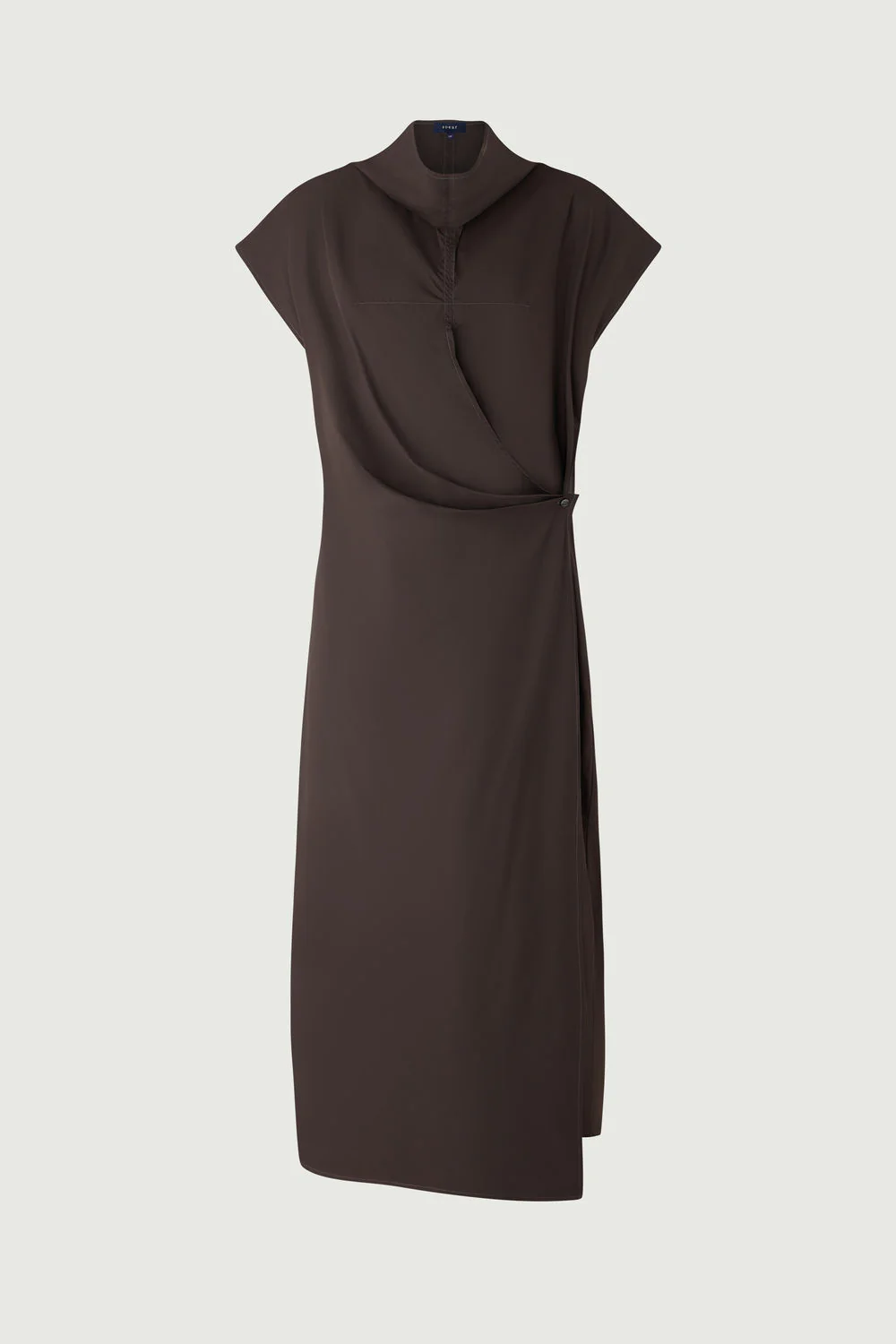 DRESS FOGGIA BROWN - Image 5