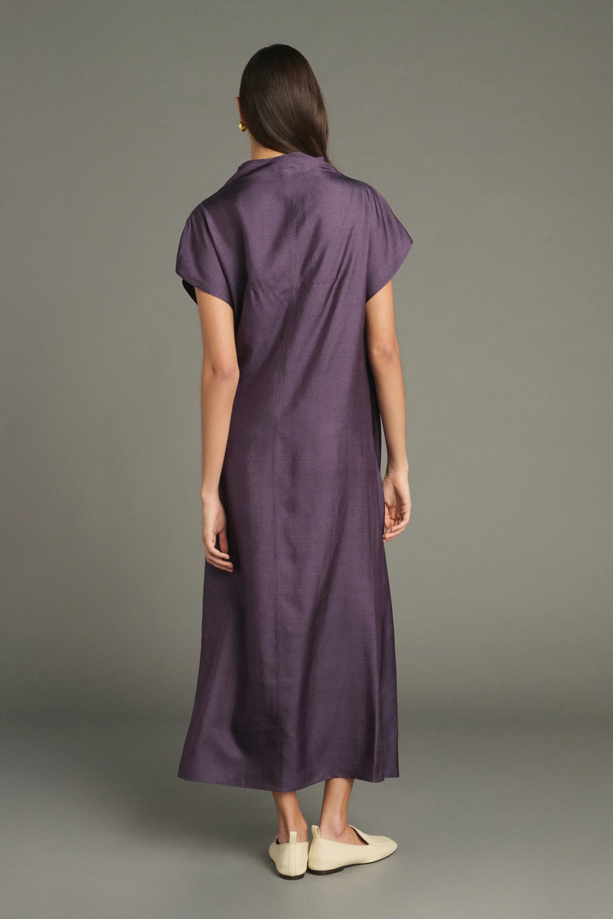 DRESS FOGGIA PURPLE - Image 2