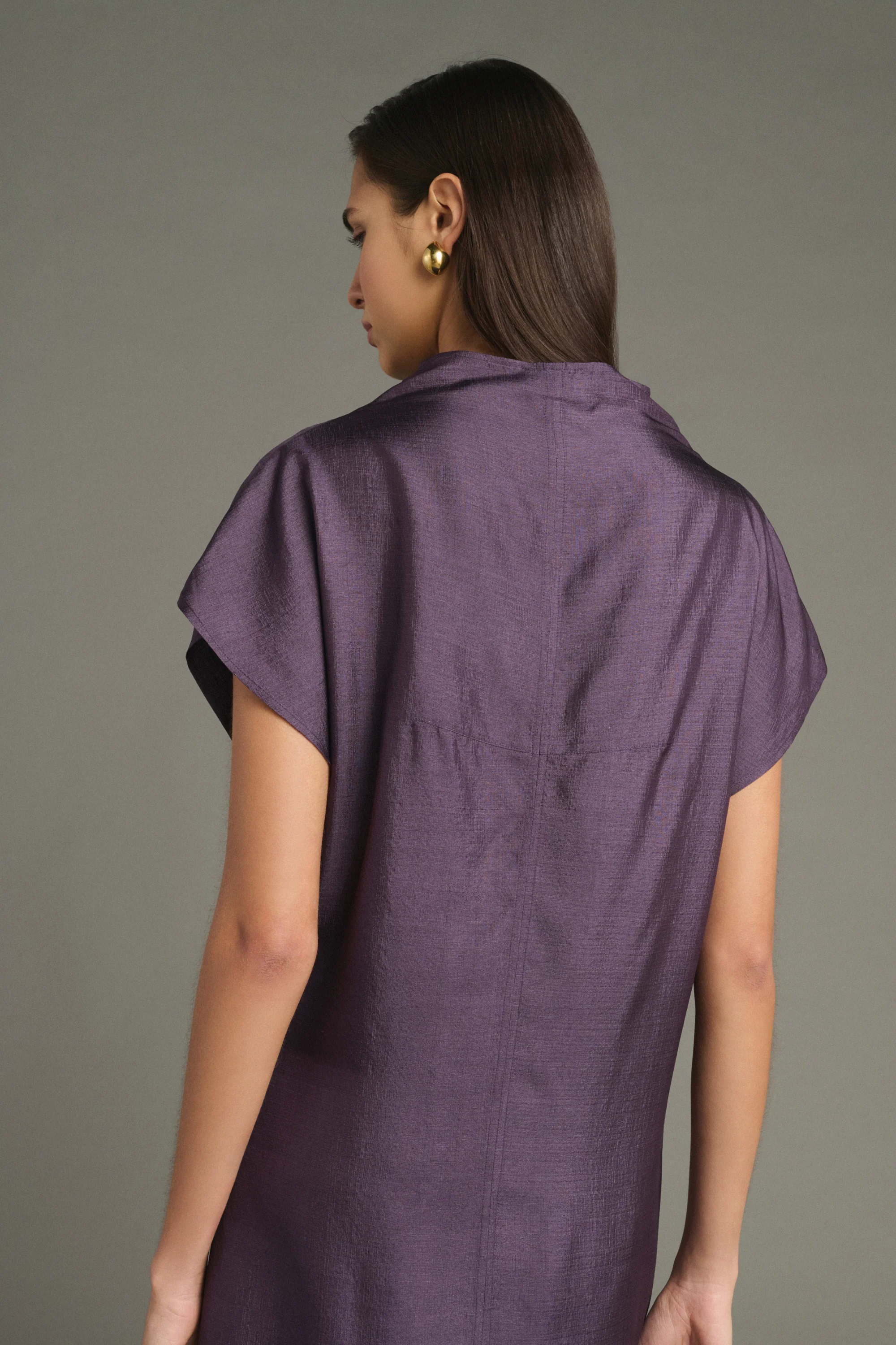 DRESS FOGGIA PURPLE - Image 3