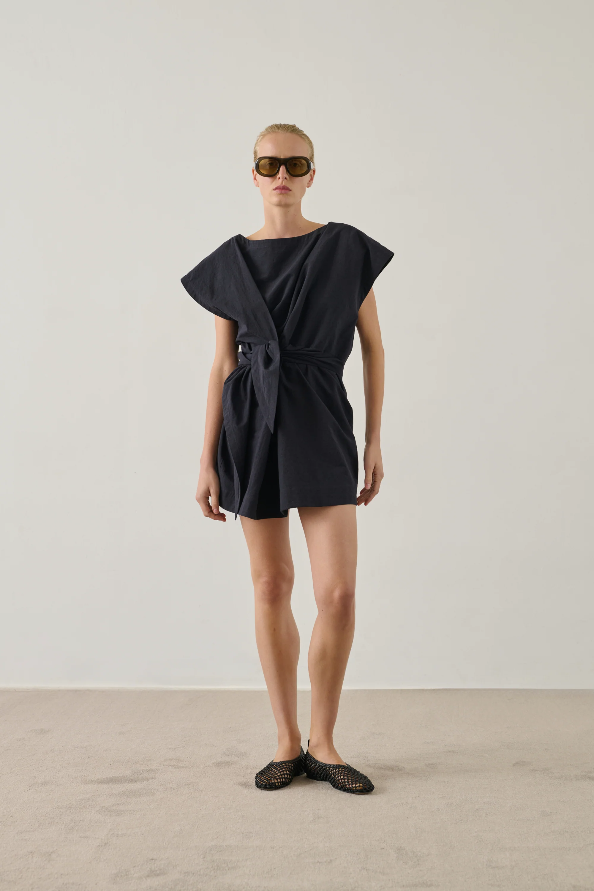 DRESS HALLIE BLUE
