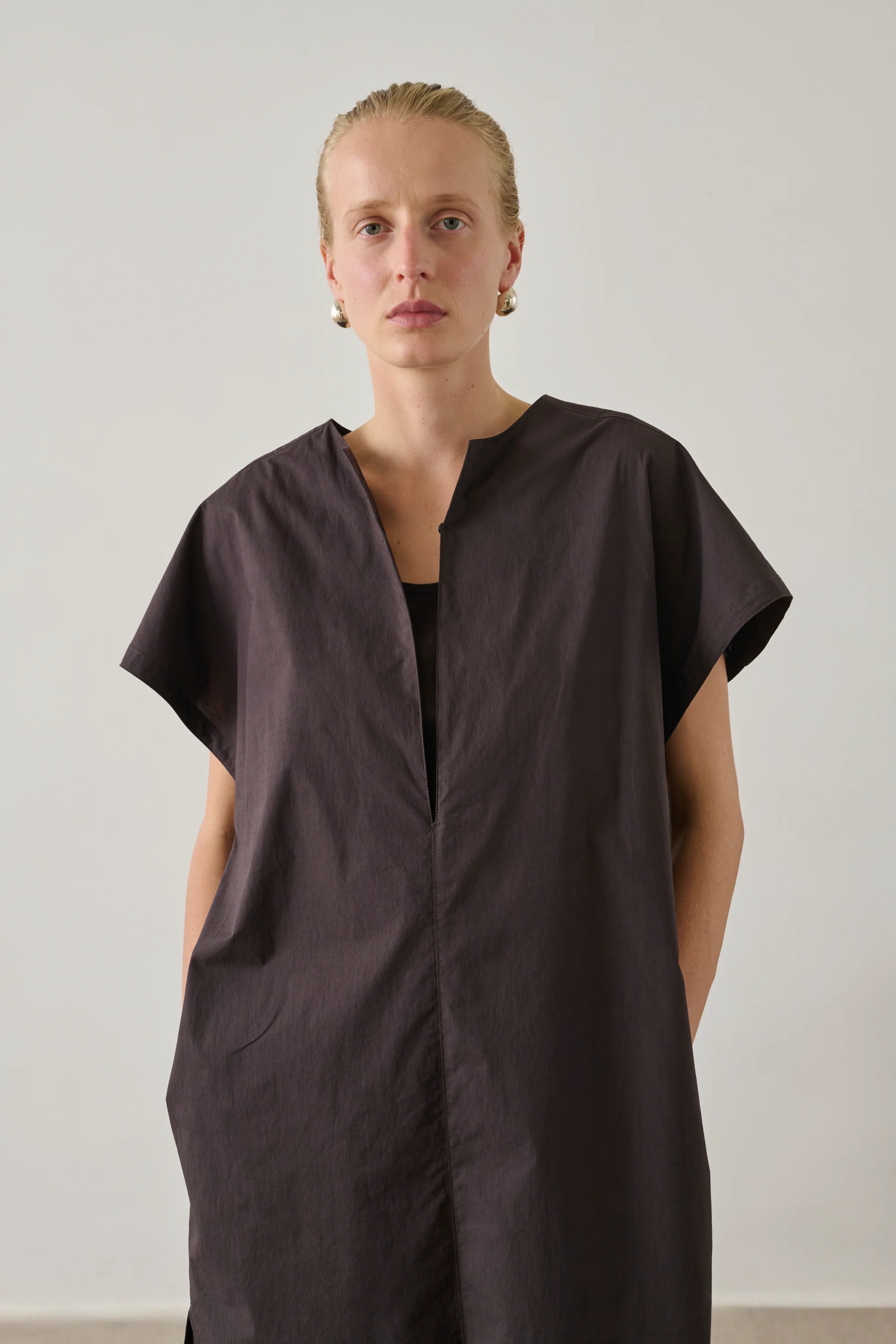 DRESS IANNI BROWN - Image 2