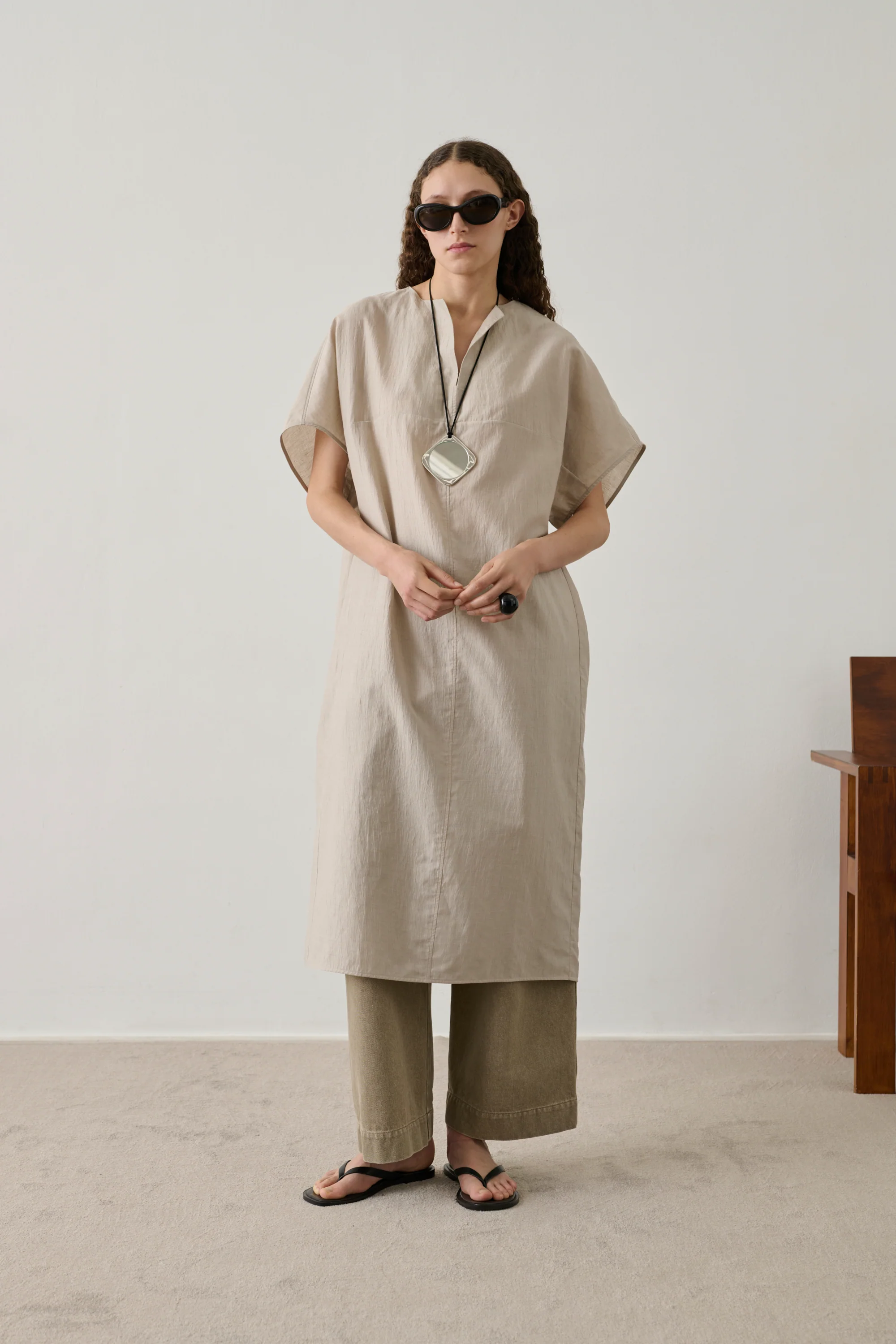 DRESS ILSA ECRU - Image 3