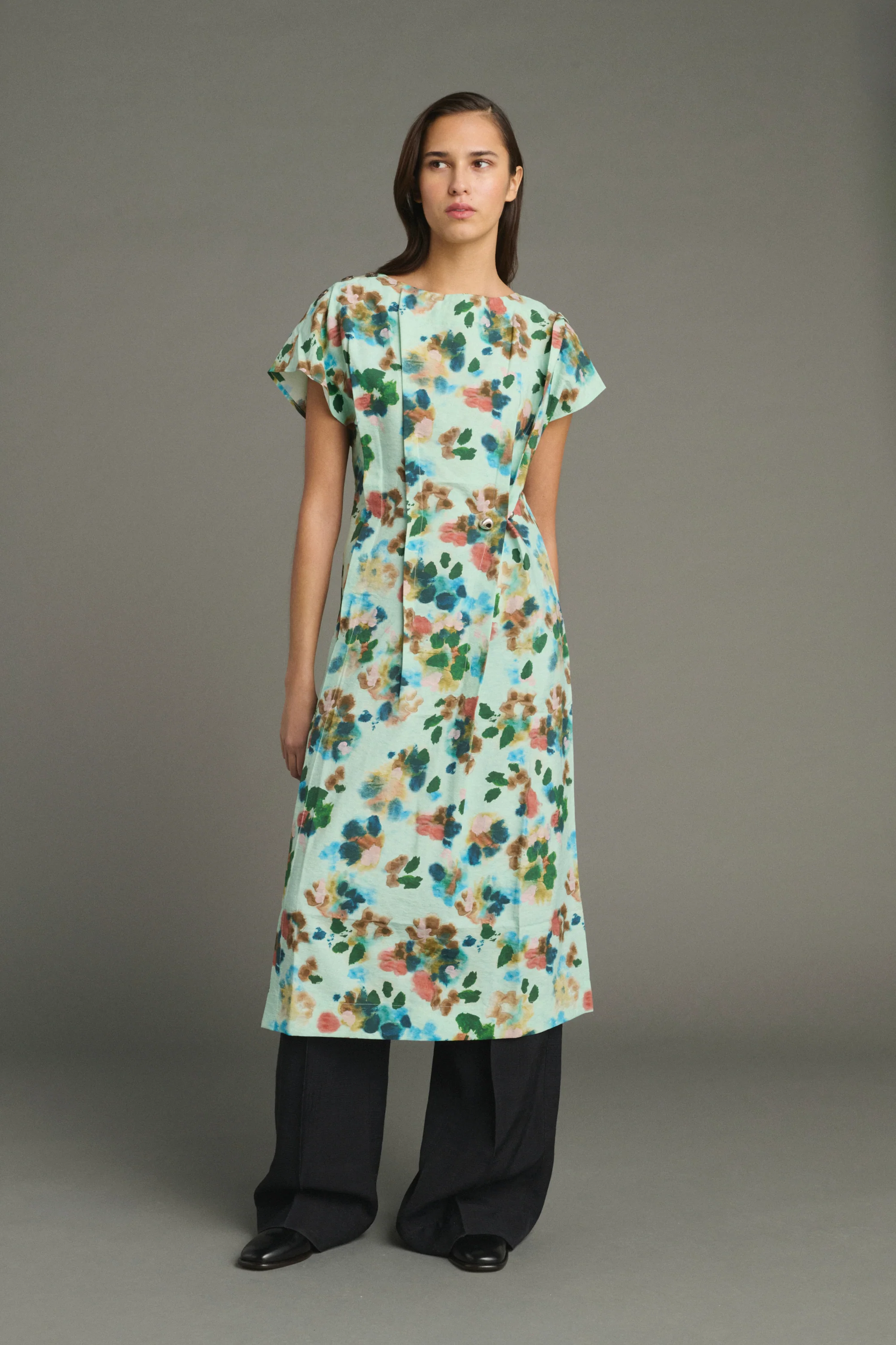 DRESS JADE BLUE - Image 4