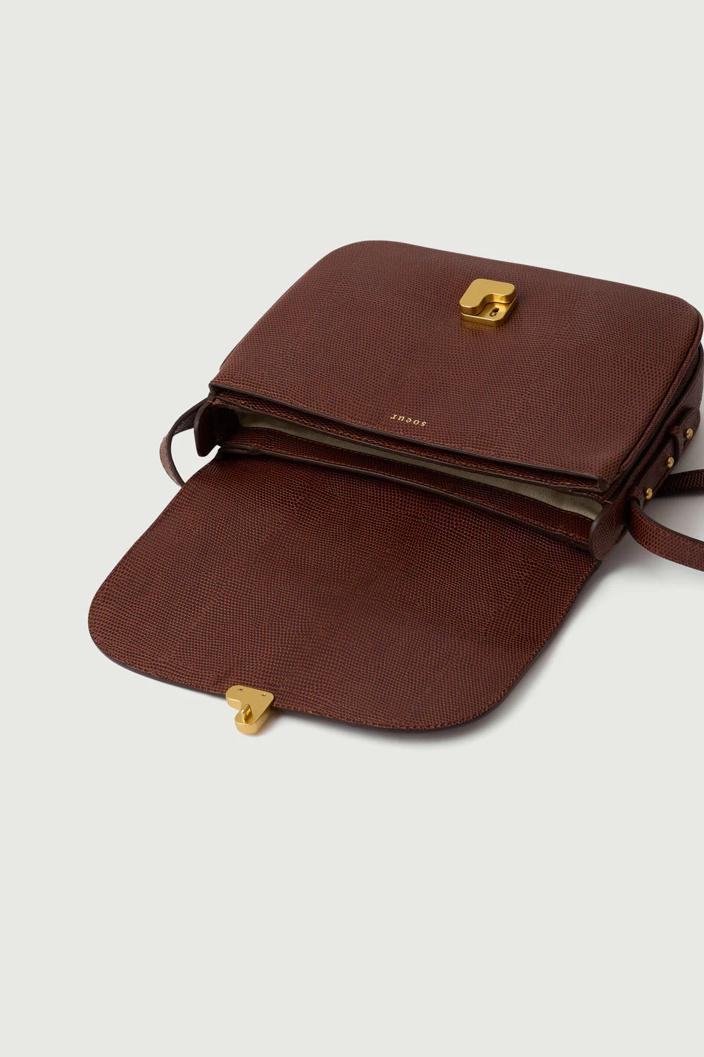 BAG BELLISSIMA MAXI BROWN CAVIAR - Image 6