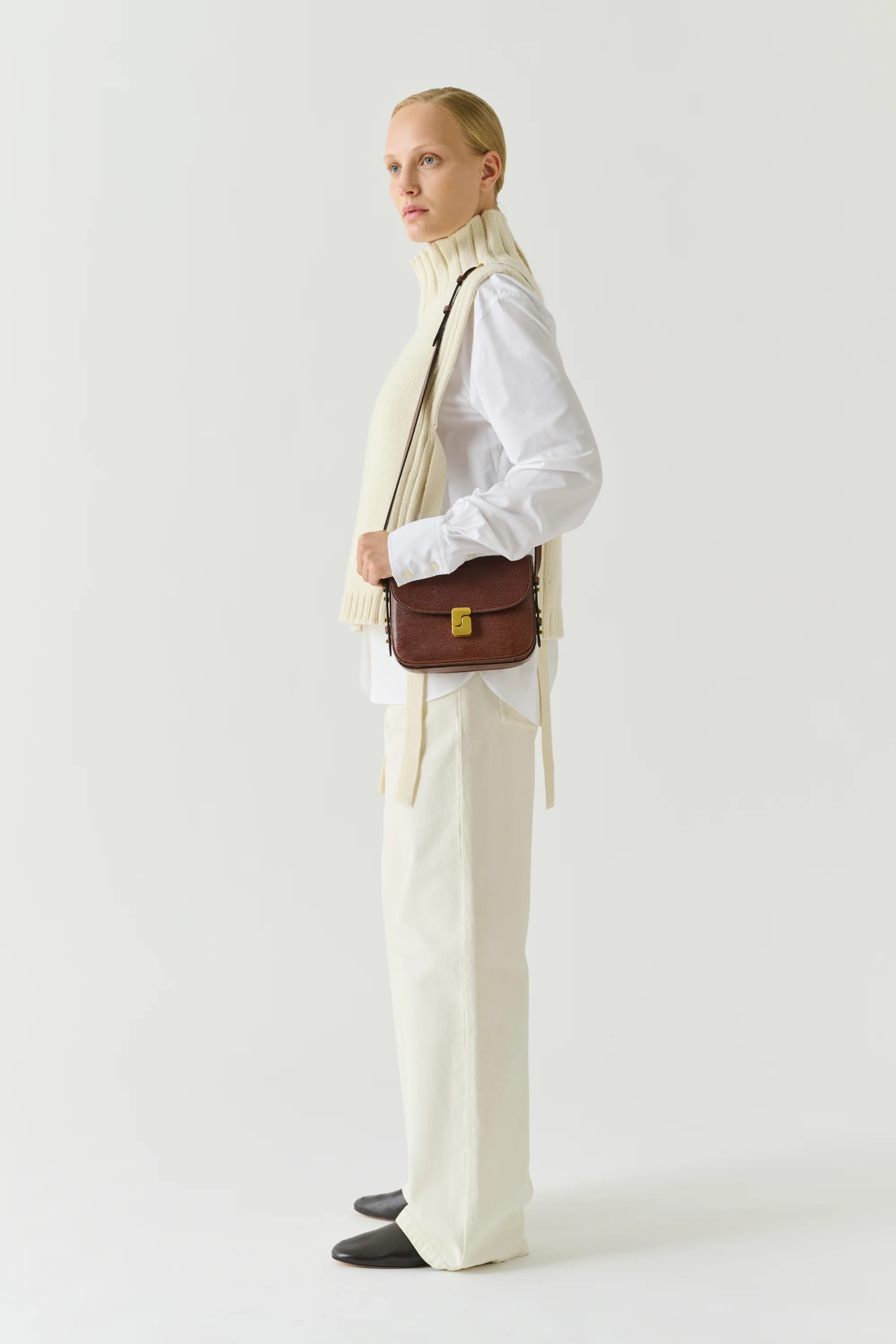 BAG BELLISSIMA MINI MARRON CAVIAR - Image 3