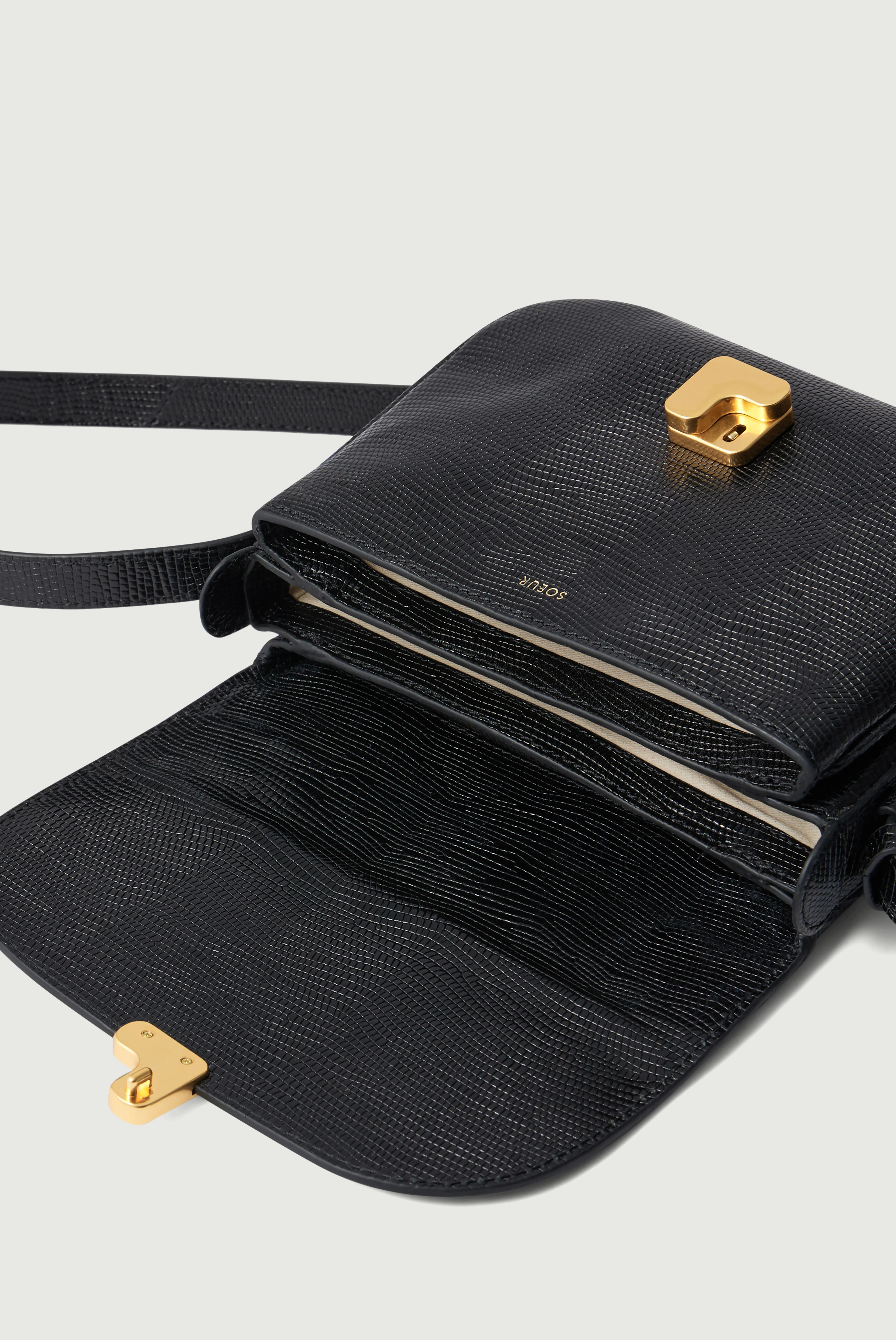 BAG BELLISSIMA MINI BLACK LIZARD - Image 4