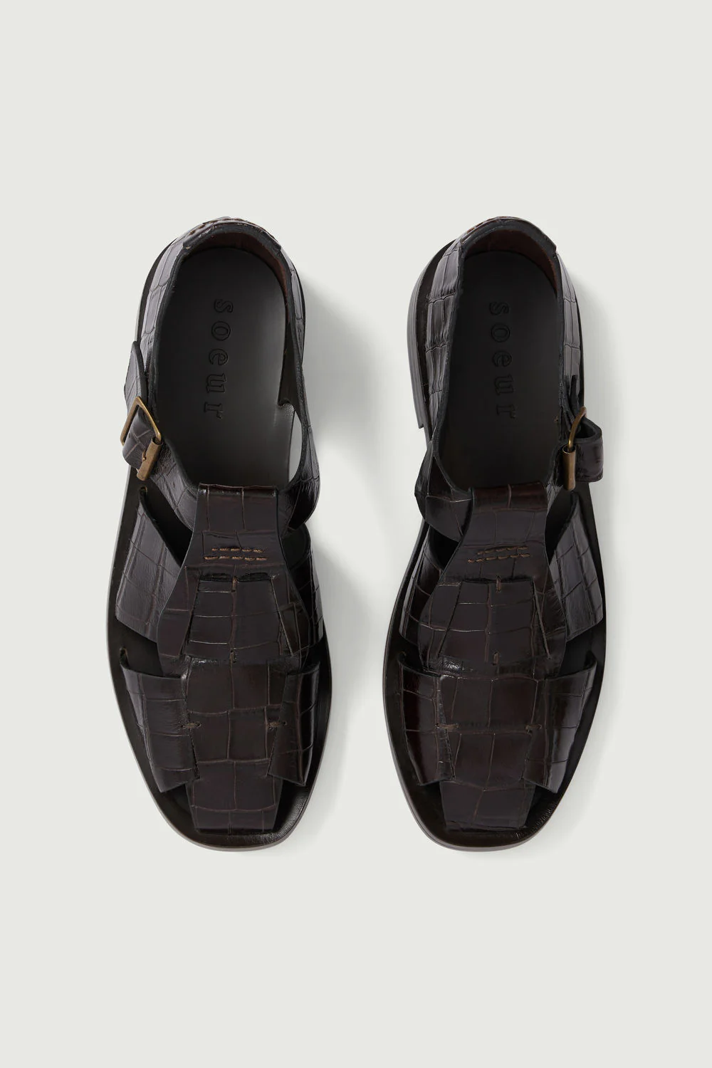 VELIKA BROWN SANDALS - Image 4
