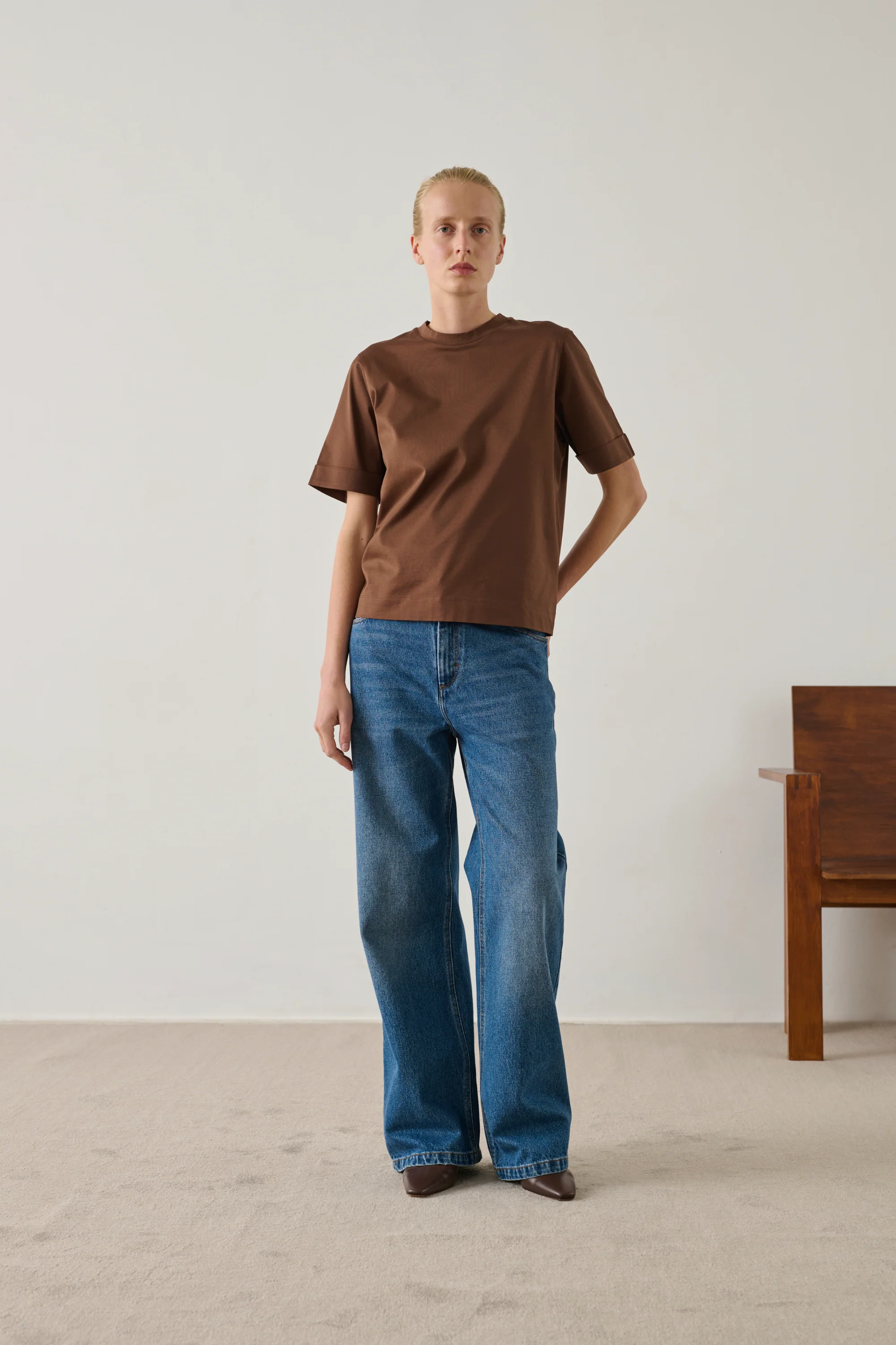 T-SHIRT AMA BROWN