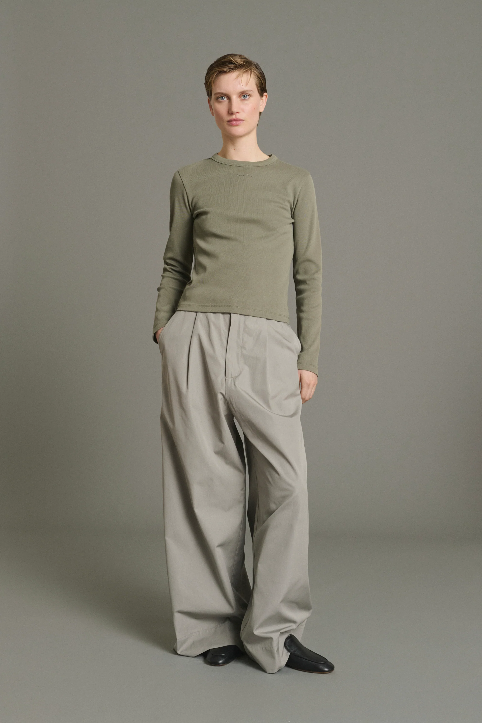 T-SHIRT FLAVIE GREEN