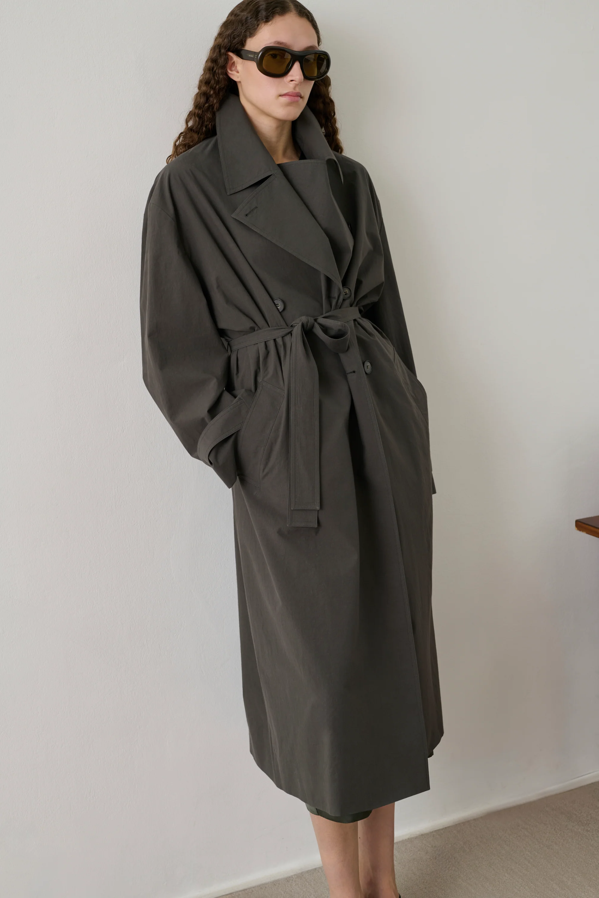 TRENCH HELIO GREY - Image 4