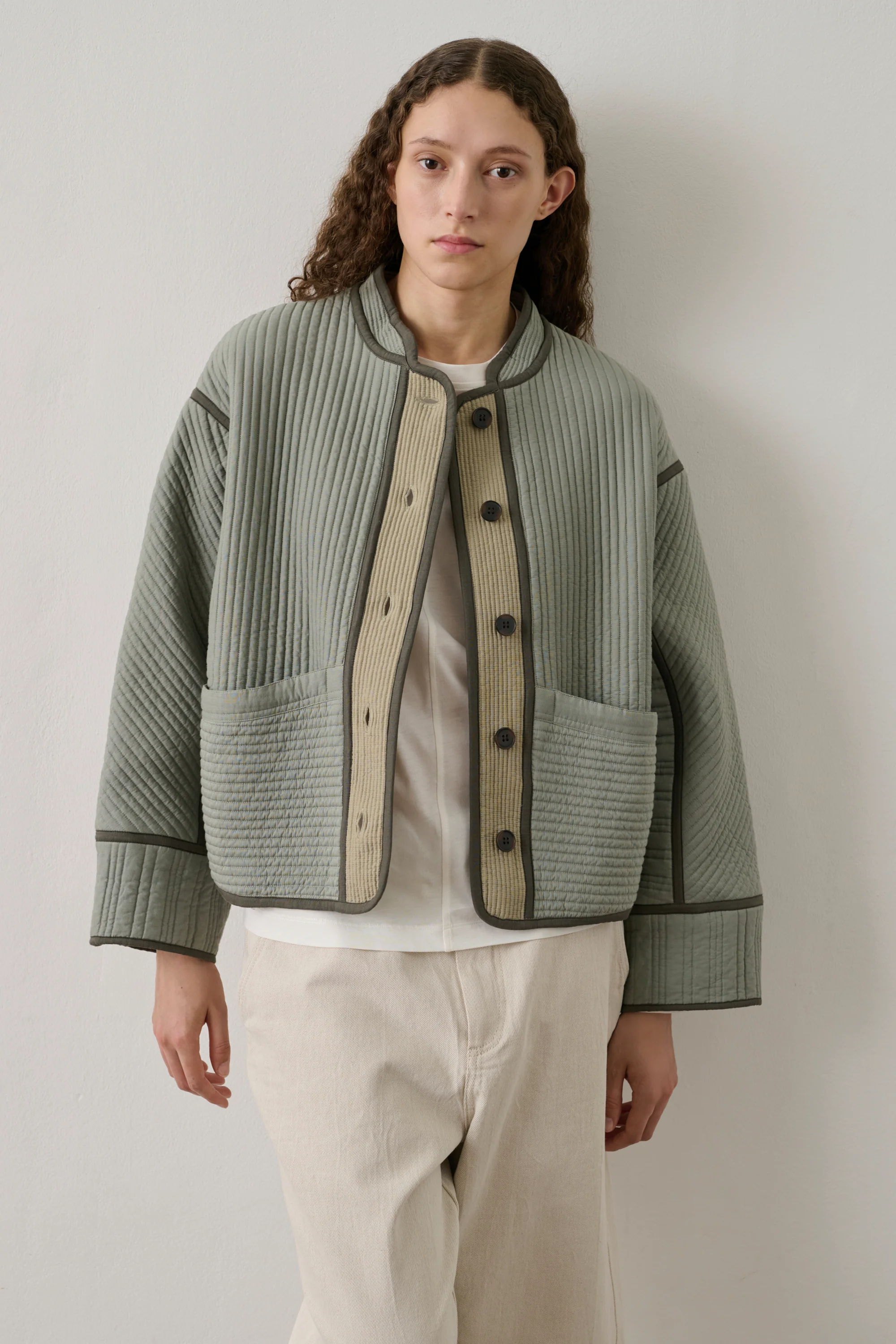 JACKET PATCHOULI GREEN