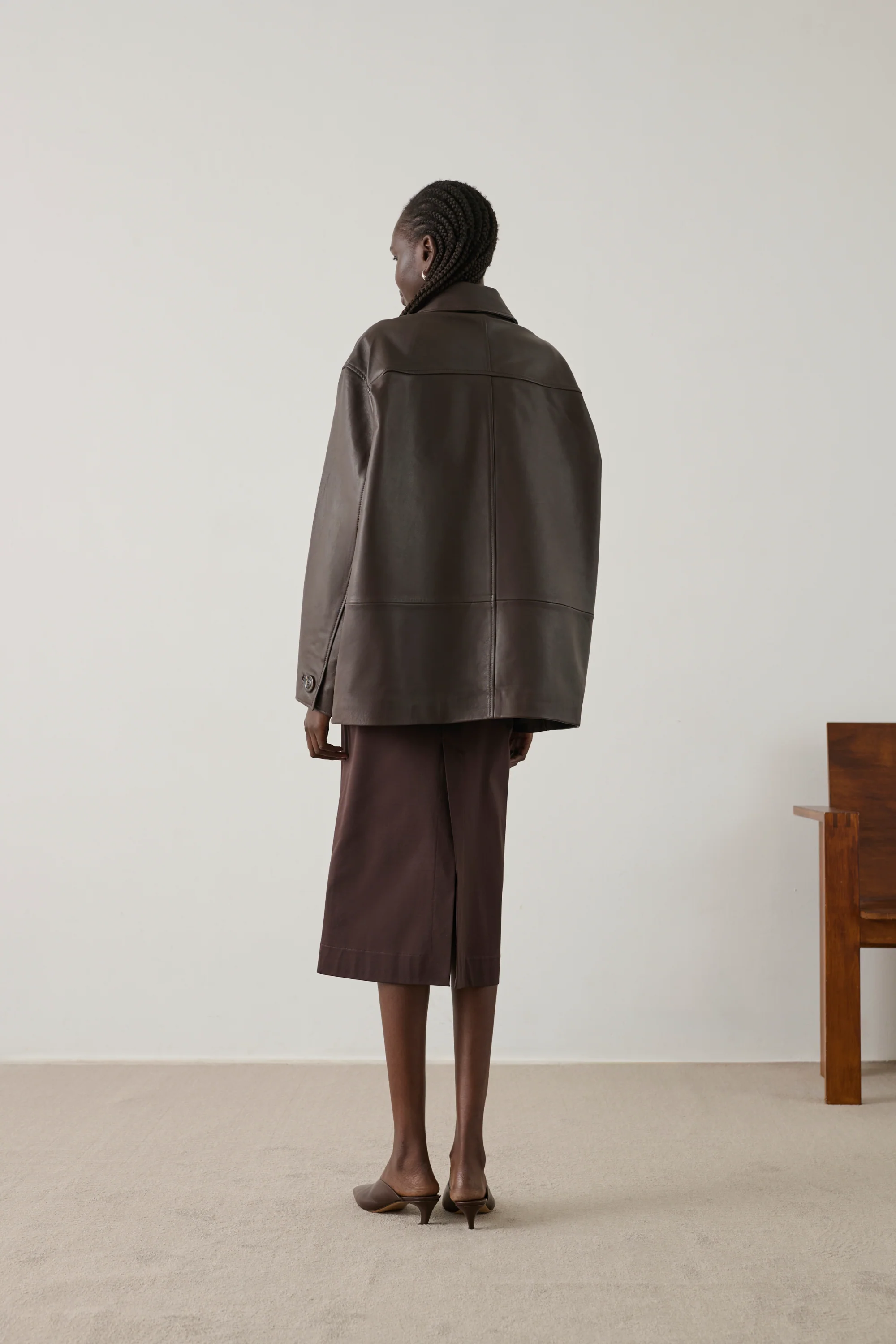 VINCENZO BROWN JACKET - Image 3
